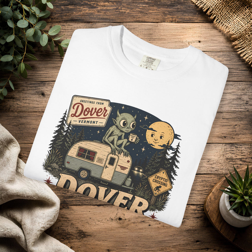Dover Demon Midnight Camper T-Shirt — Vintage RV Camping Tee
