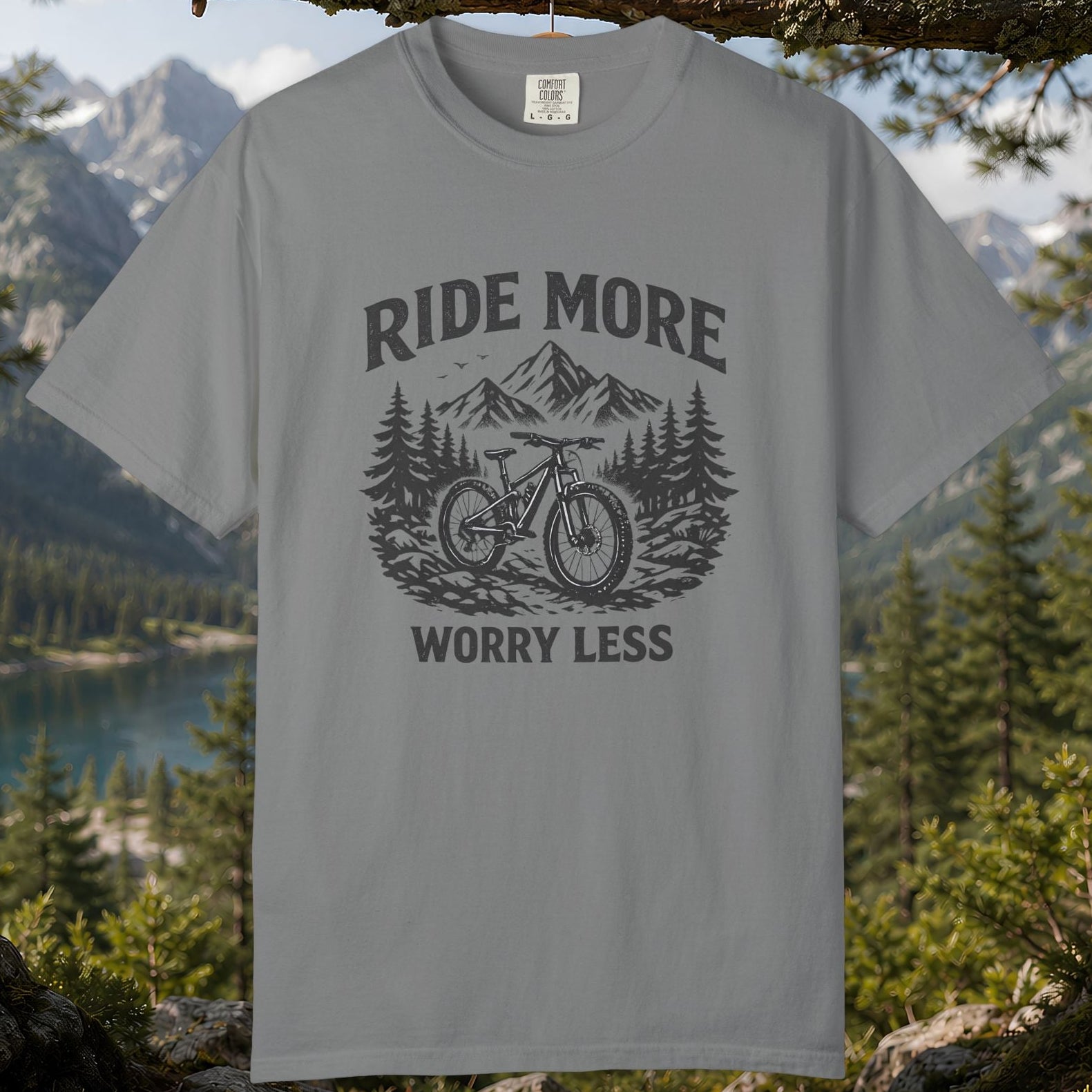 Ride More Worry Less T-Shirt