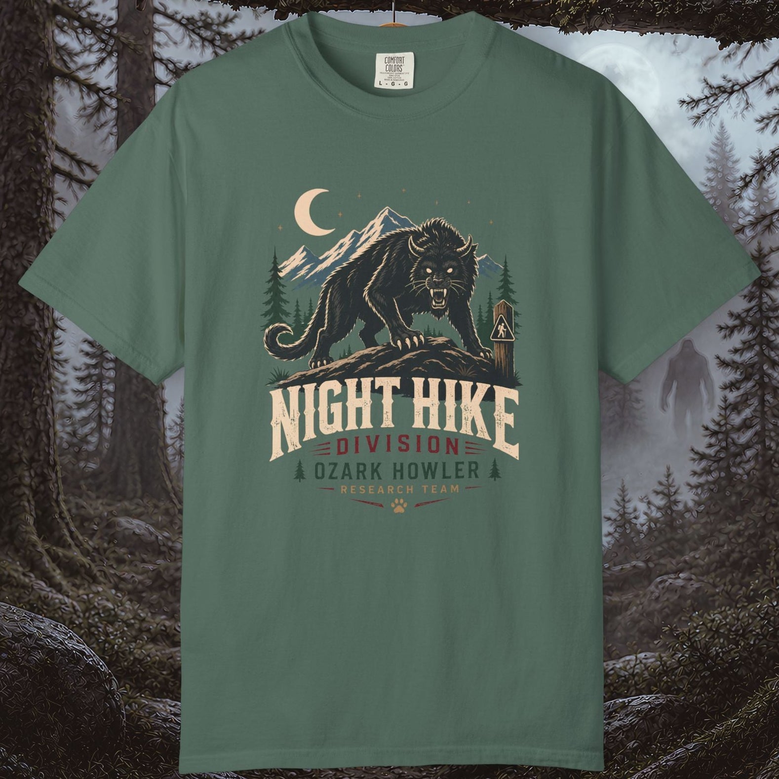 Night Hike Ozark Howler T-Shirt