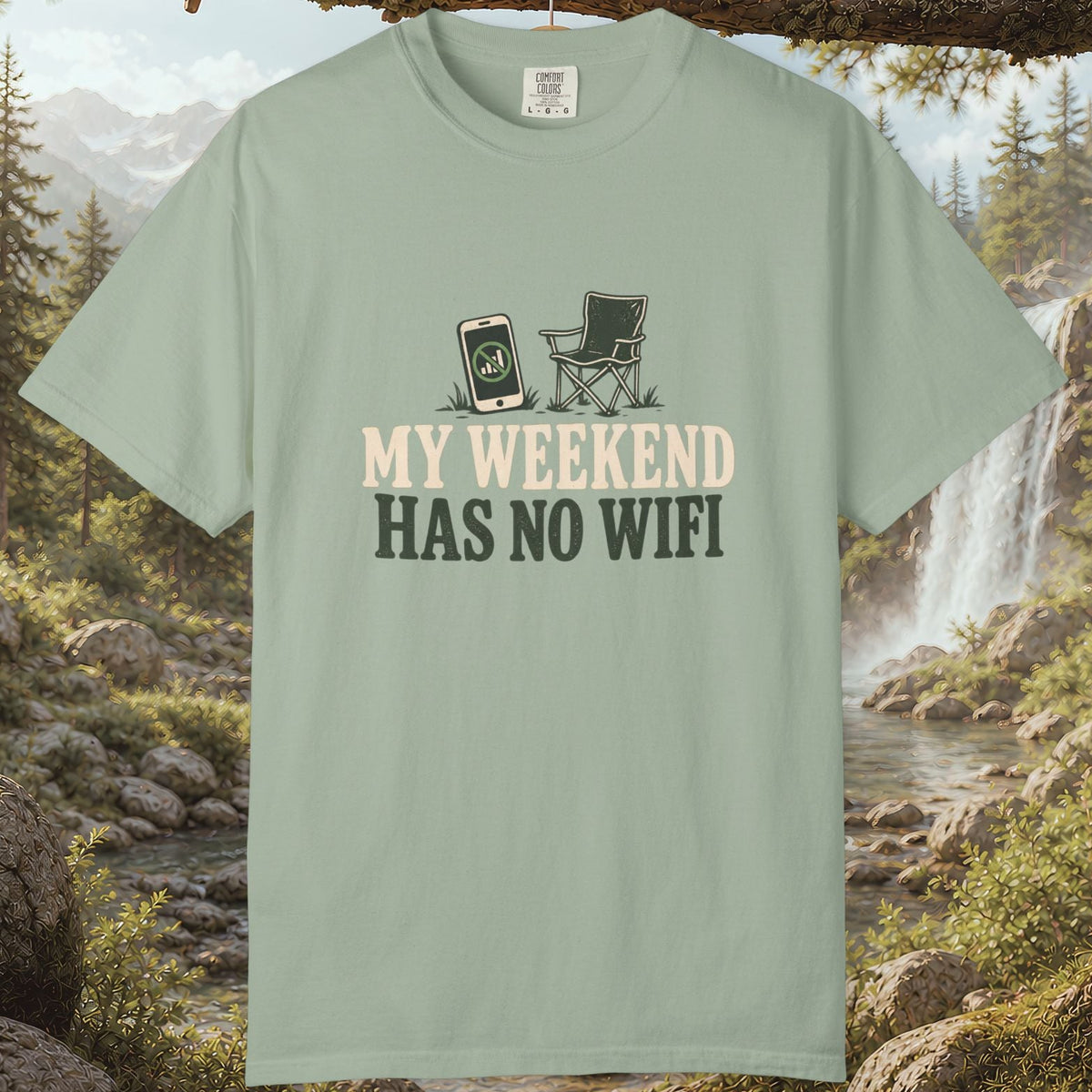 My Weekend Has No WiFi T-Shirt
