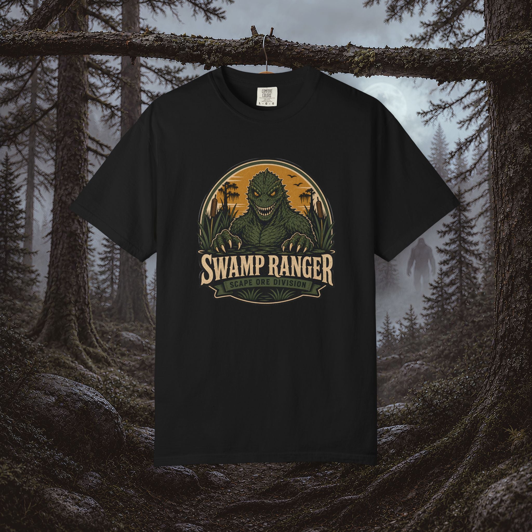 Lizard Man of Scape Ore Swamp T-Shirt - Vintage Cryptid Shirt