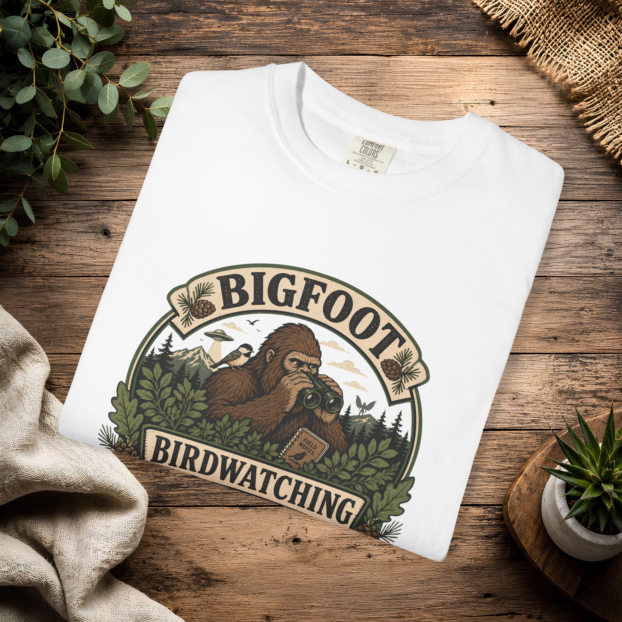 Bigfoot Birdwatching Society T-Shirt