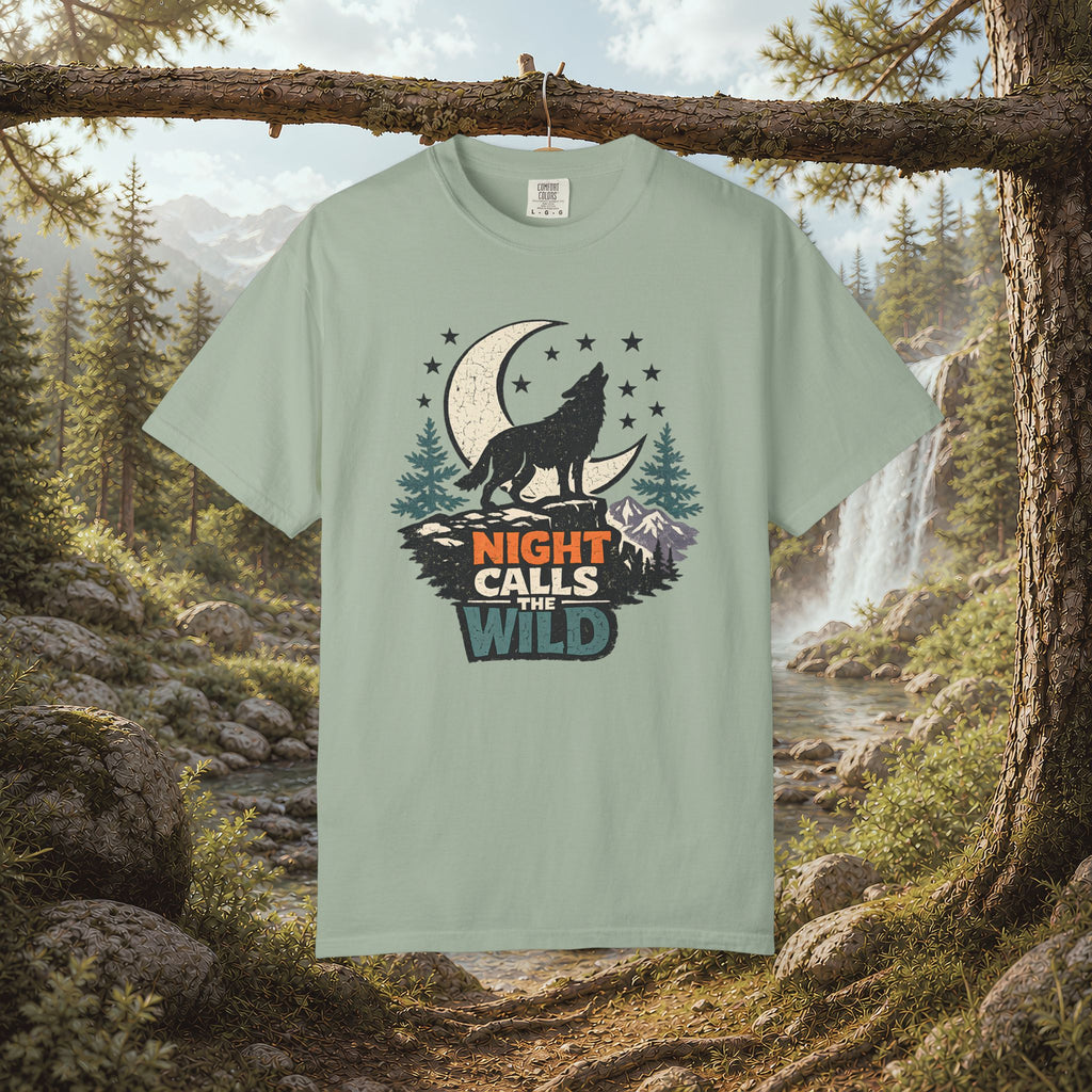 Night Calls The Wild Wolf T-Shirt