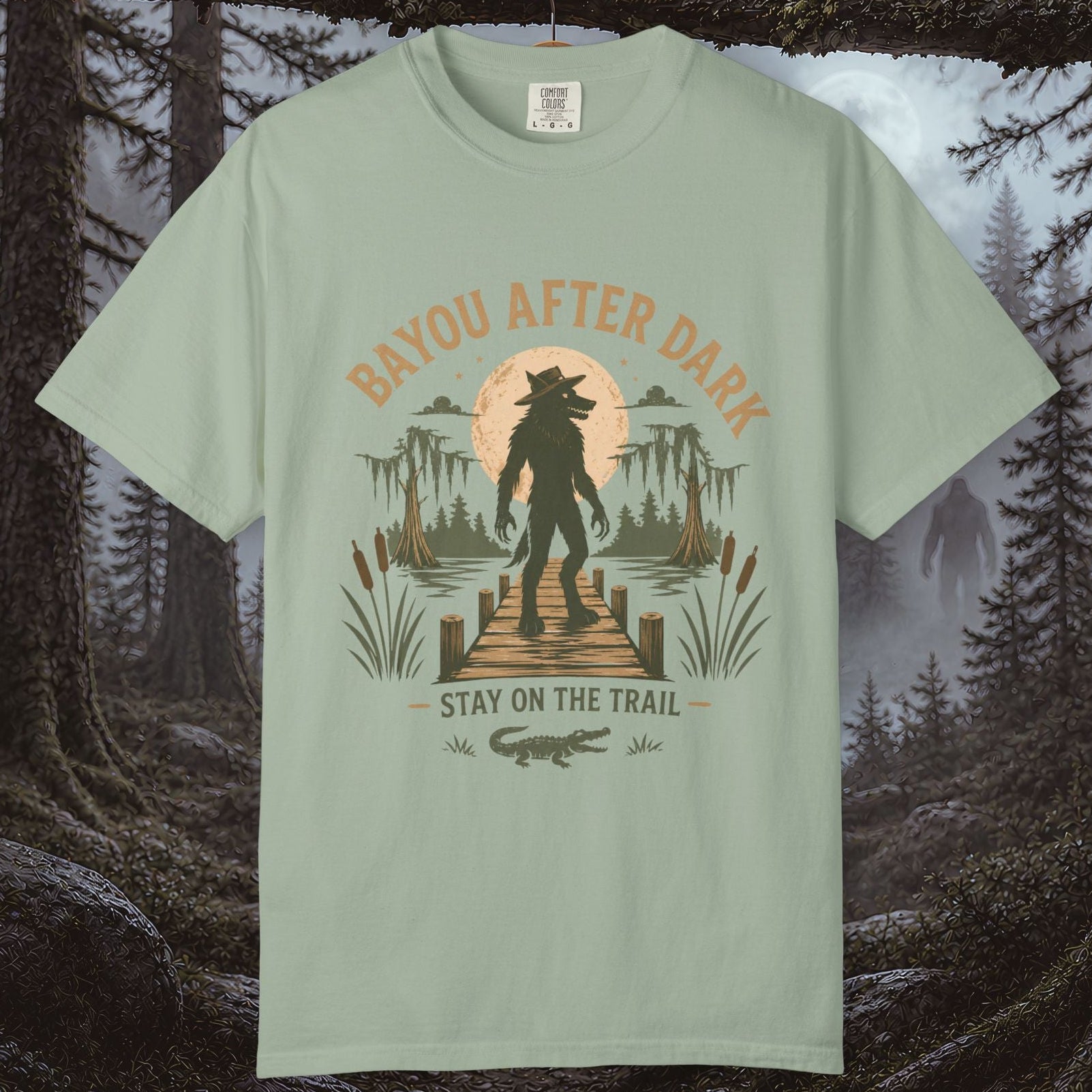 Rougarou Bayou After Dark T-Shirt