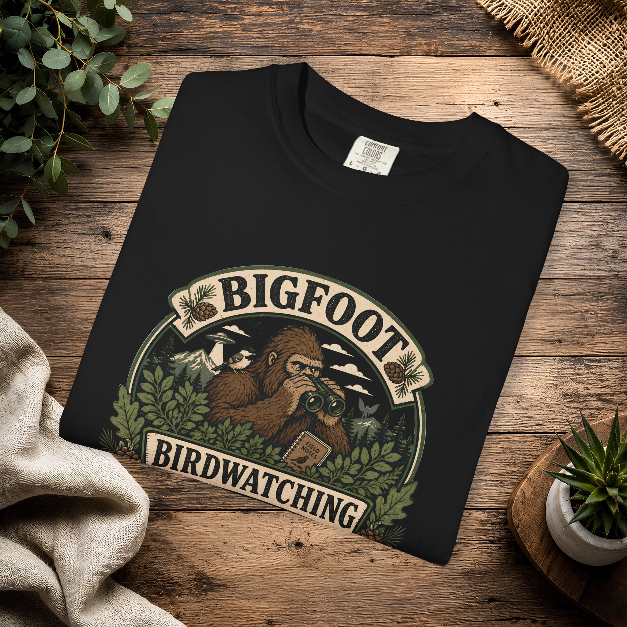 Bigfoot Birdwatching Society T-Shirt