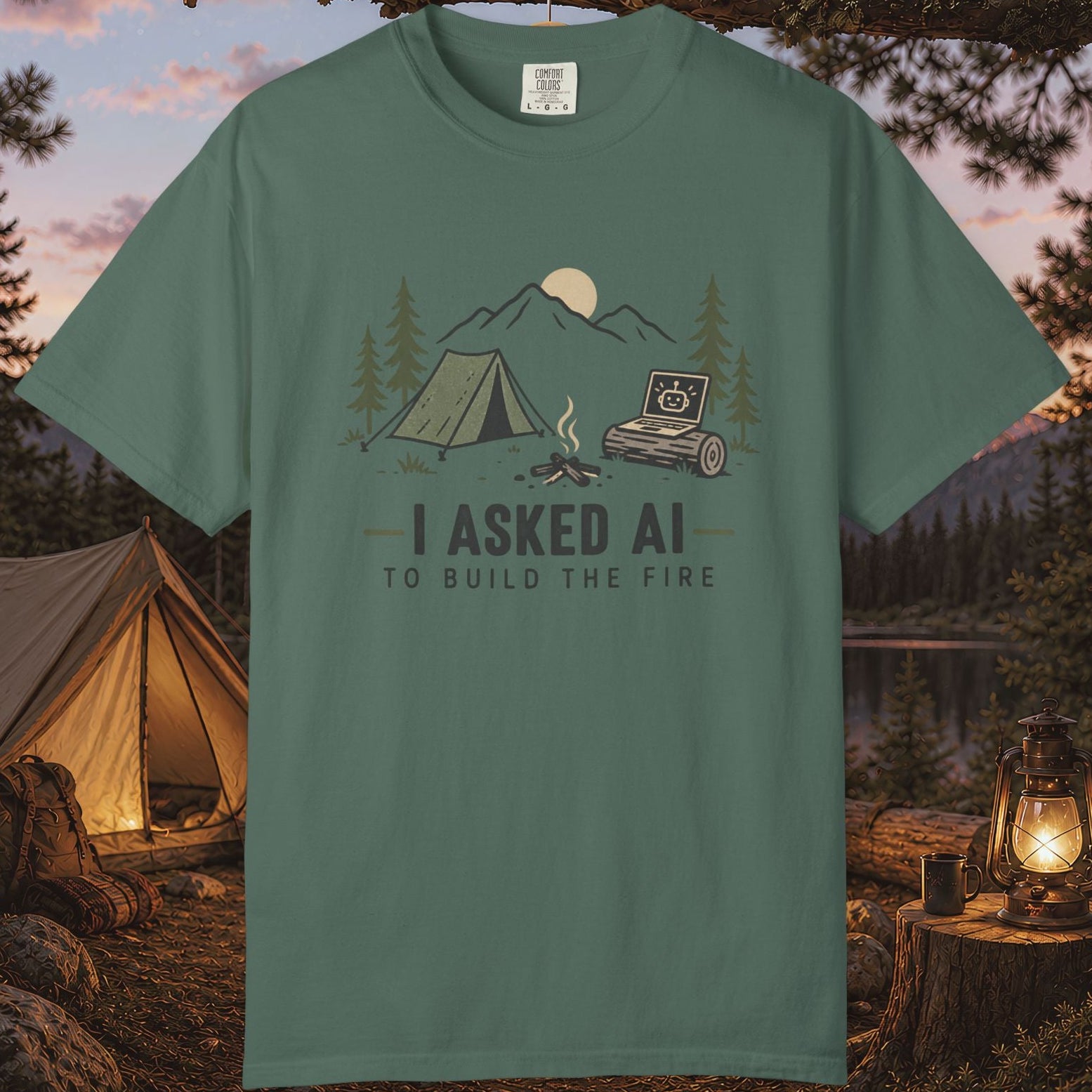 I Asked AI to Build the Fire T-Shirt