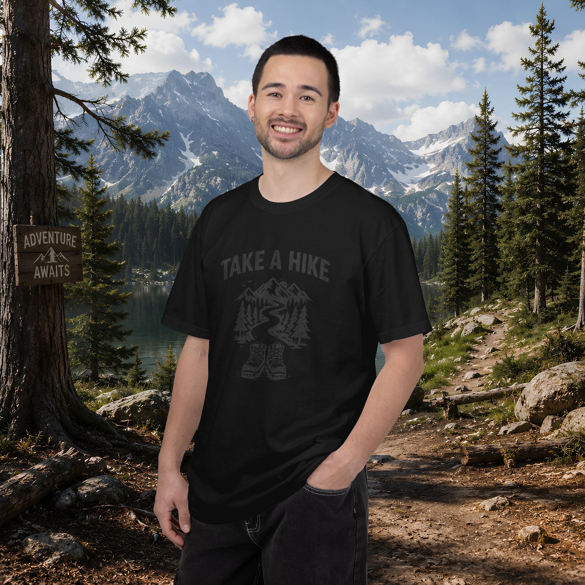 Take a Hike T-Shirt — Vintage Hiking Graphic Tee