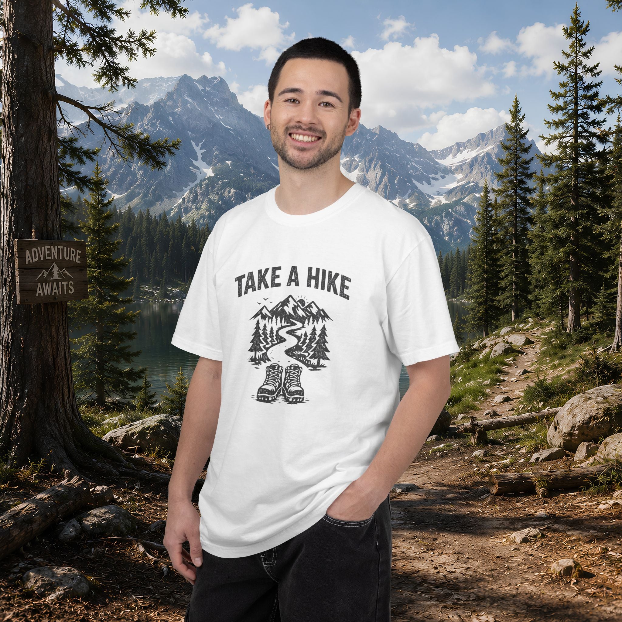 Take a Hike T-Shirt — Vintage Hiking Graphic Tee