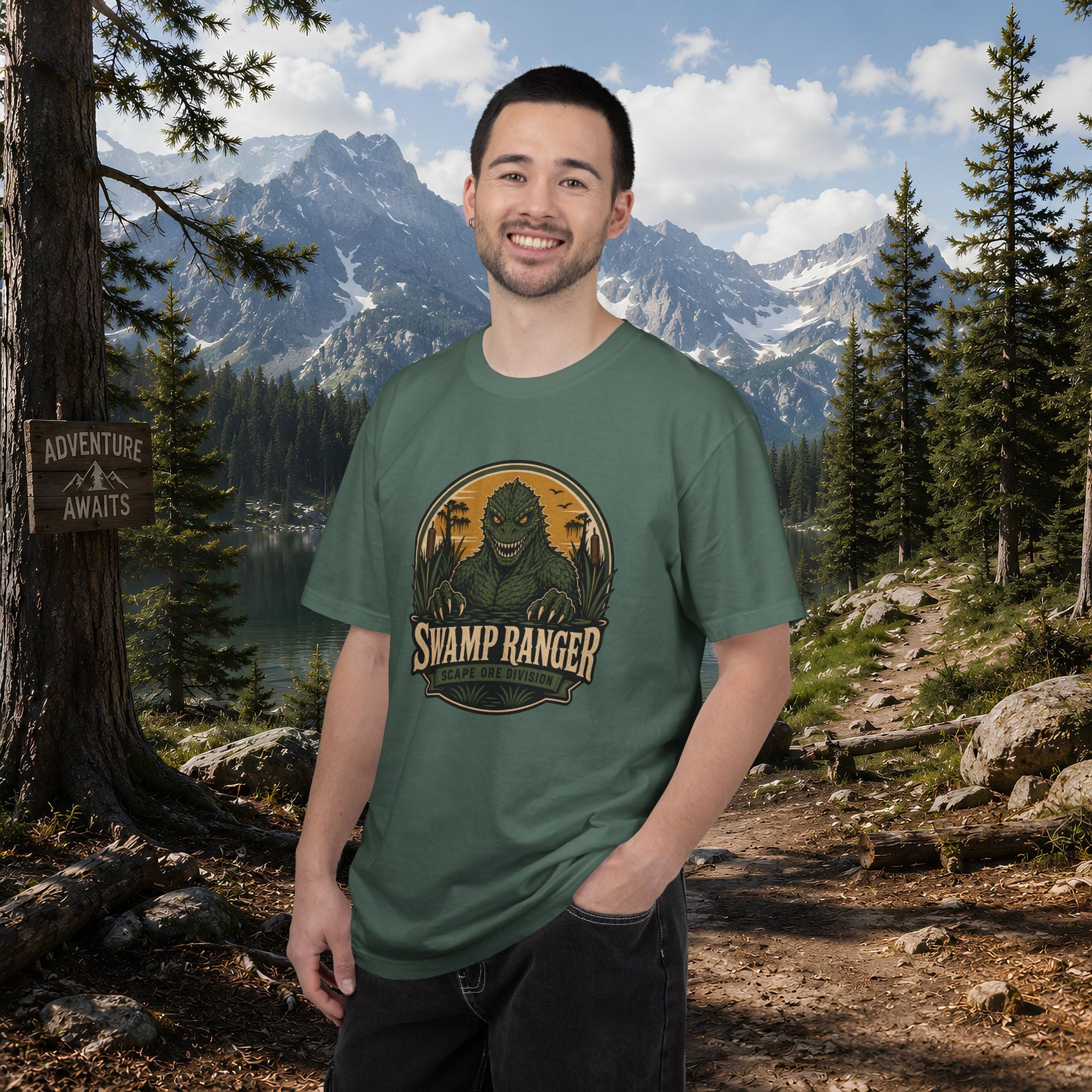 Lizard Man of Scape Ore Swamp T-Shirt - Vintage Cryptid Shirt