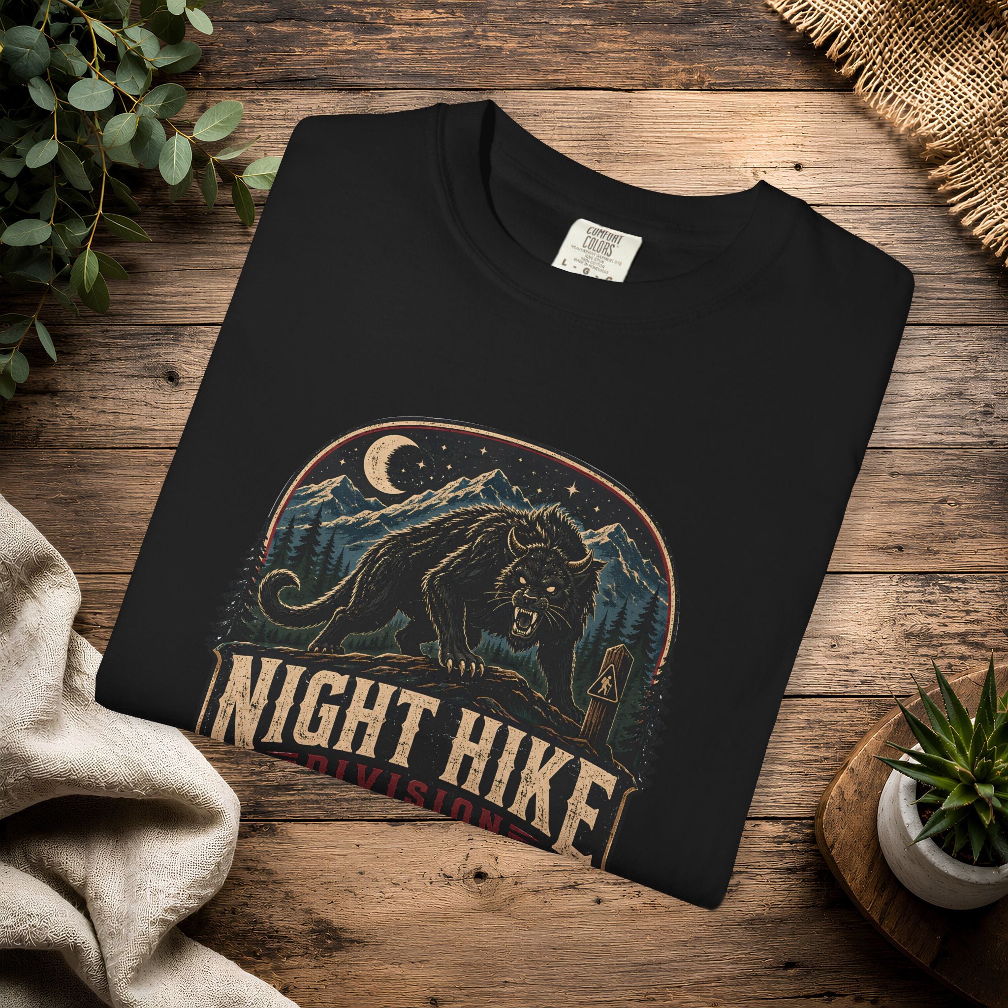 Night Hike T-Shirt — Ozark Howler Vintage Outdoor Adventure Tee