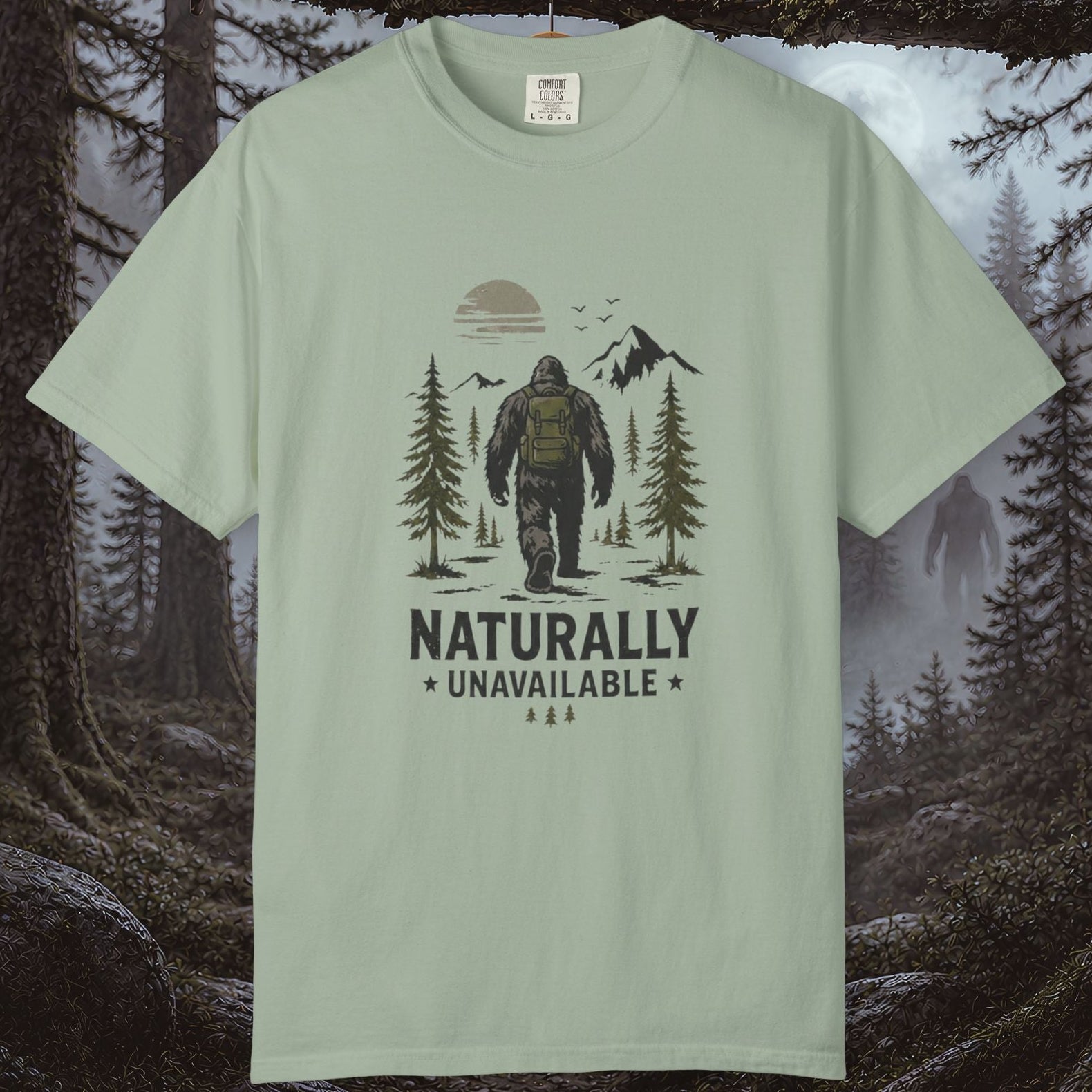 Naturally Unavailable Bigfoot T-Shirt