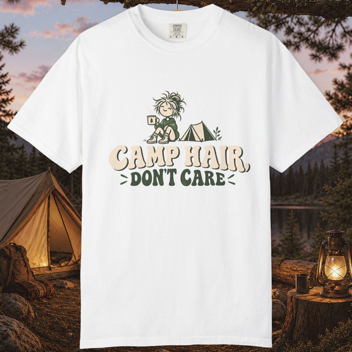Camp Hair Don't Care T-Shirt