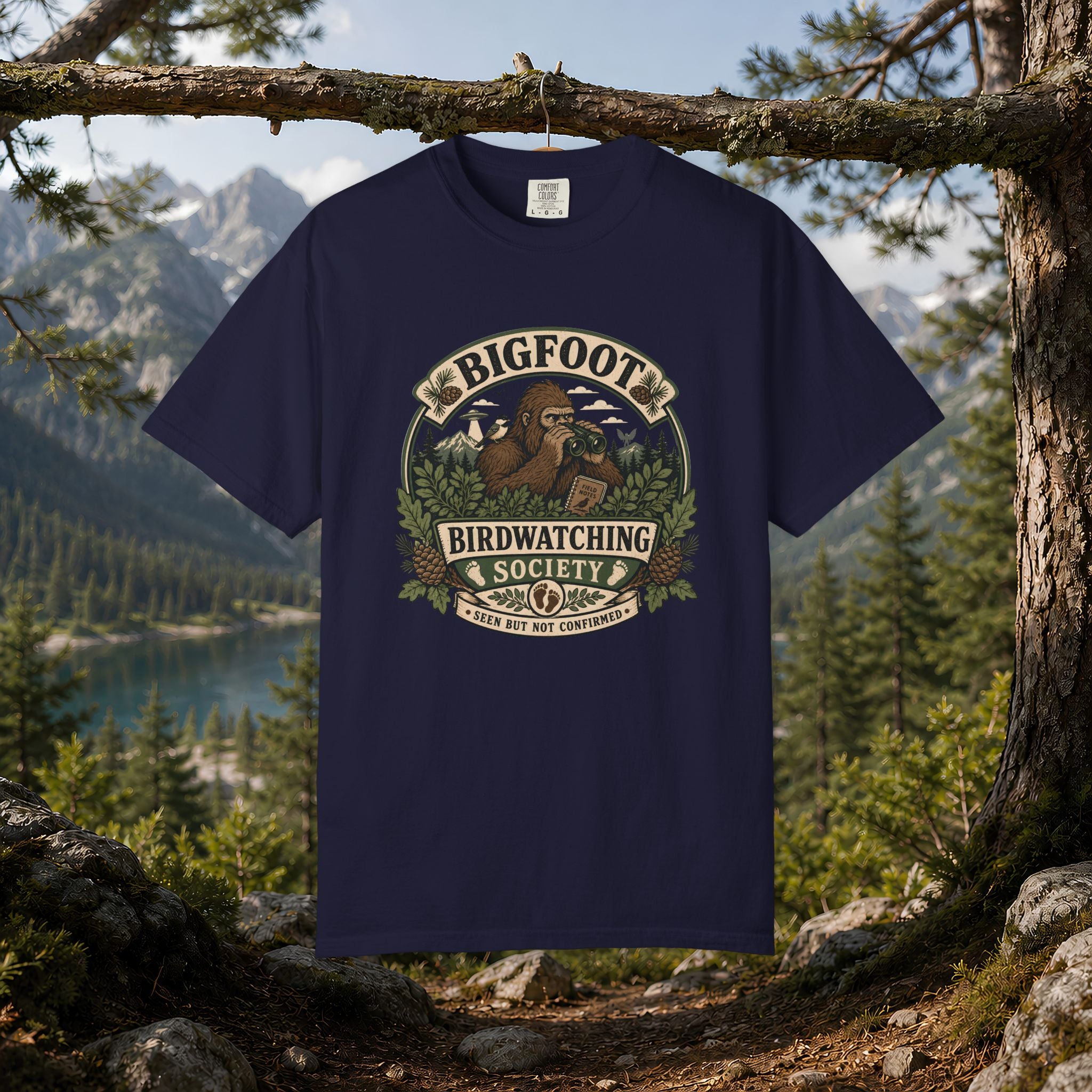 Bigfoot Birdwatching Society T-Shirt