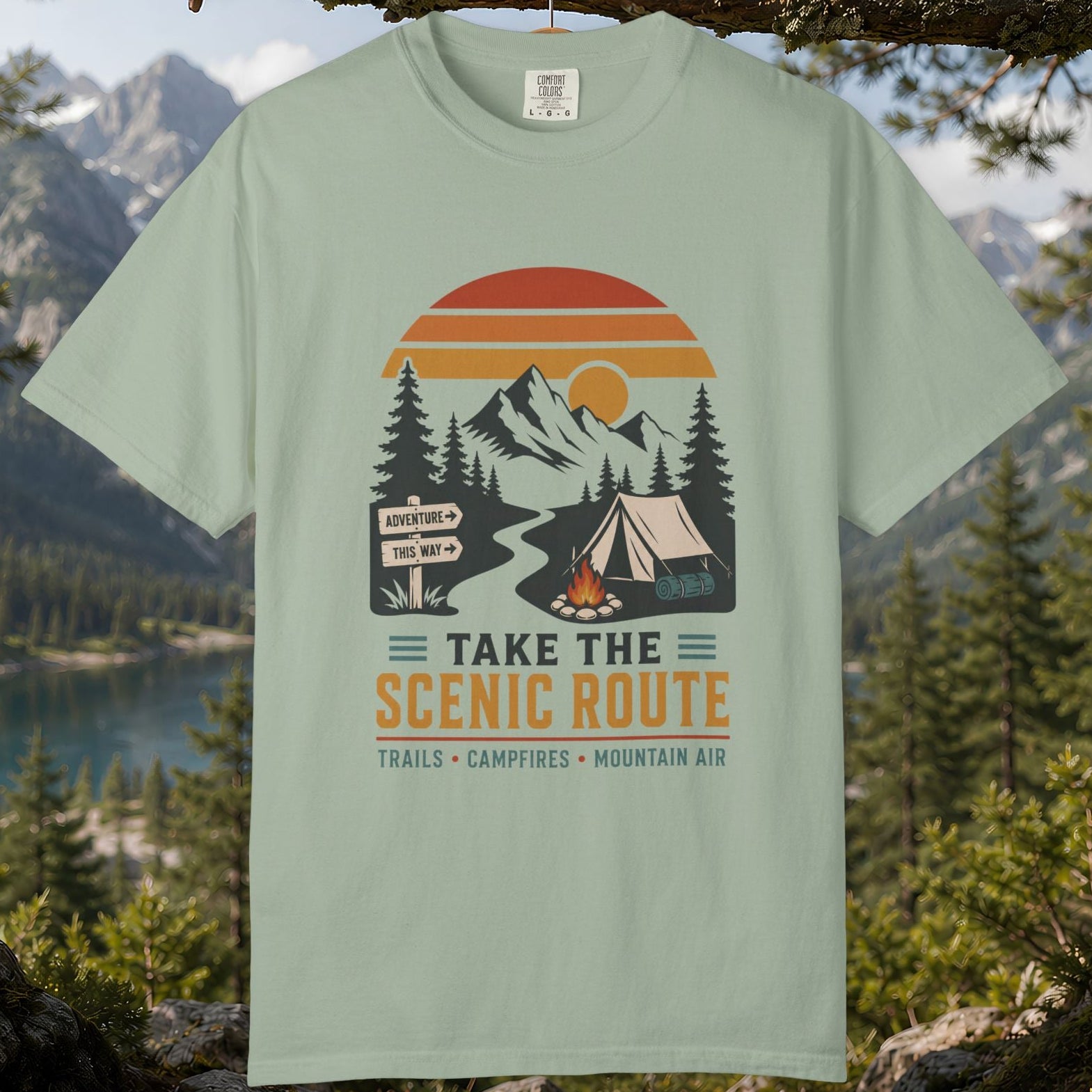 Scenic Route Camping T-Shirt