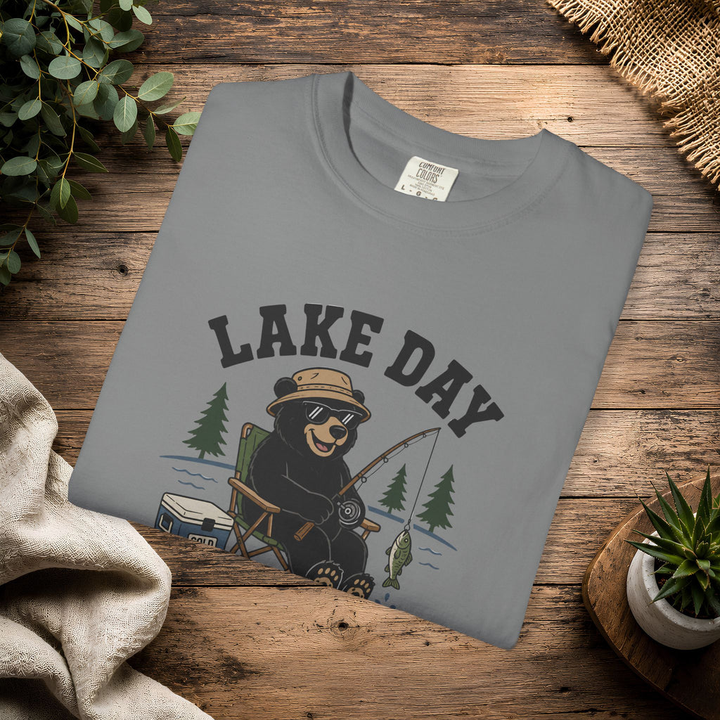 Lake Day Supervisor T-Shirt — Funny Camping & Fishing Shirt