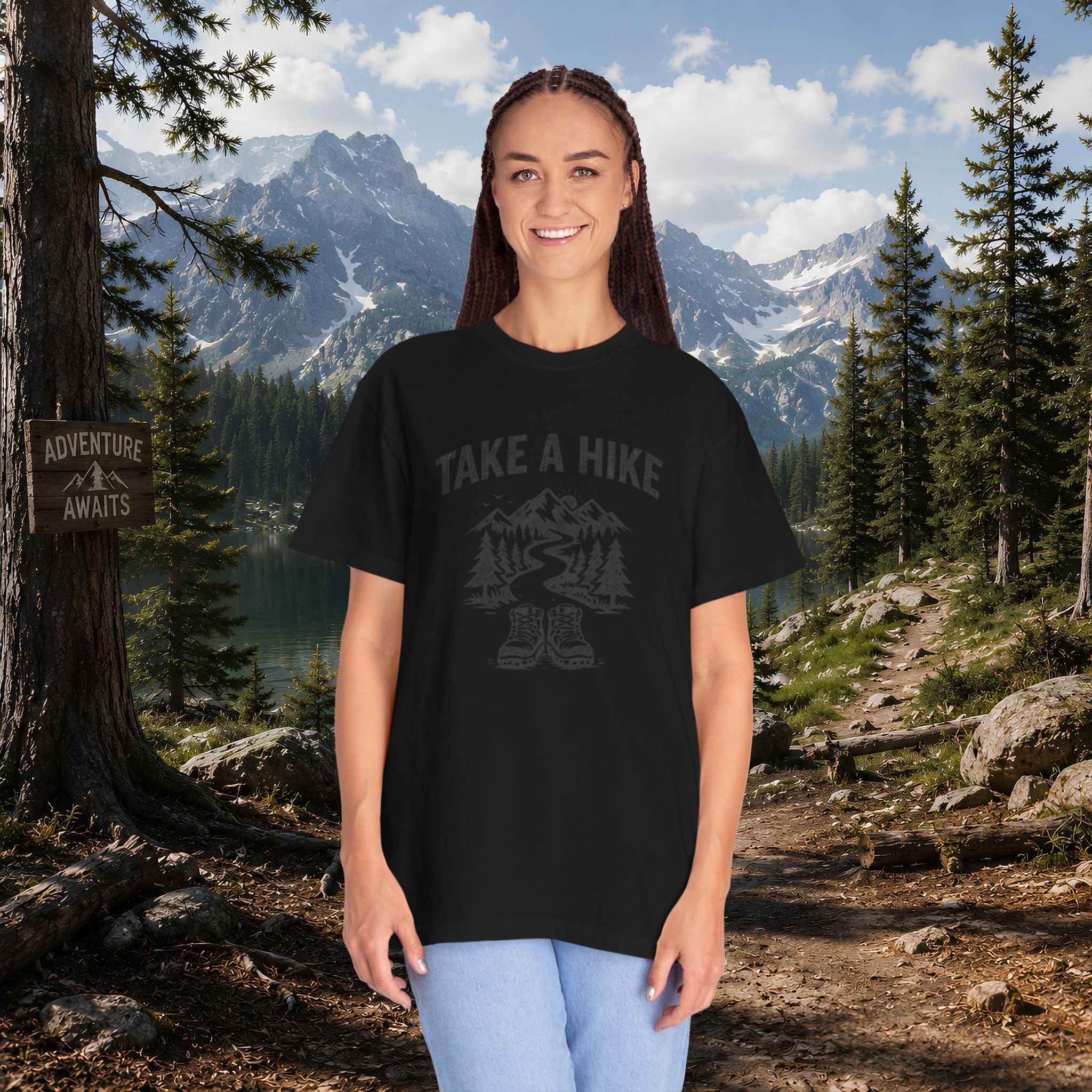 Take a Hike T-Shirt — Vintage Hiking Graphic Tee