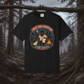 Night Hike Supervisor Mothman T‑Shirt — Camp Cryptid Retro Outdoor Badge