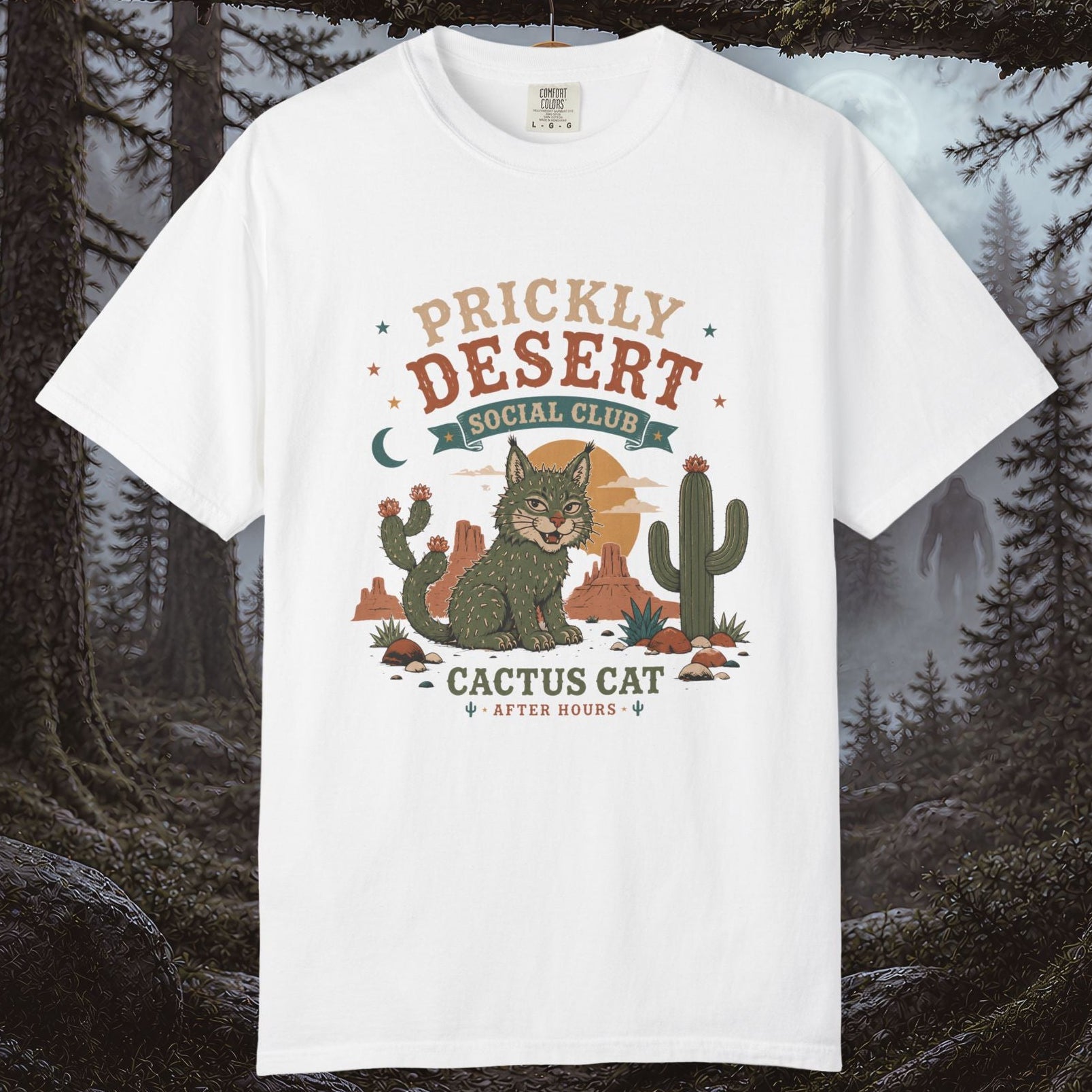 Cactus Cat Prickly Desert T-Shirt