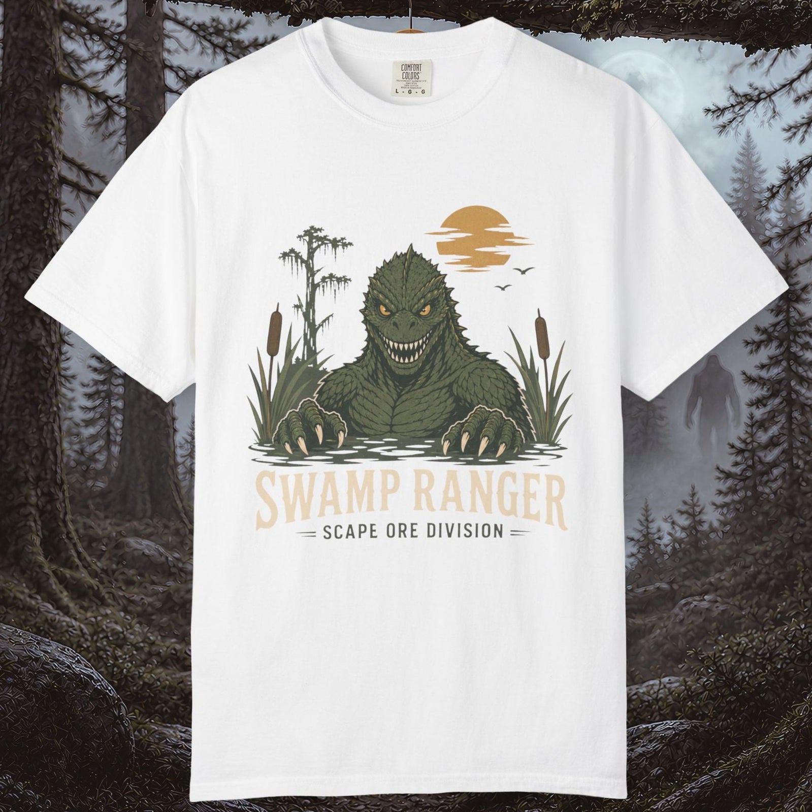 Lizard Man Of Scape Ore Swamp T-Shirt