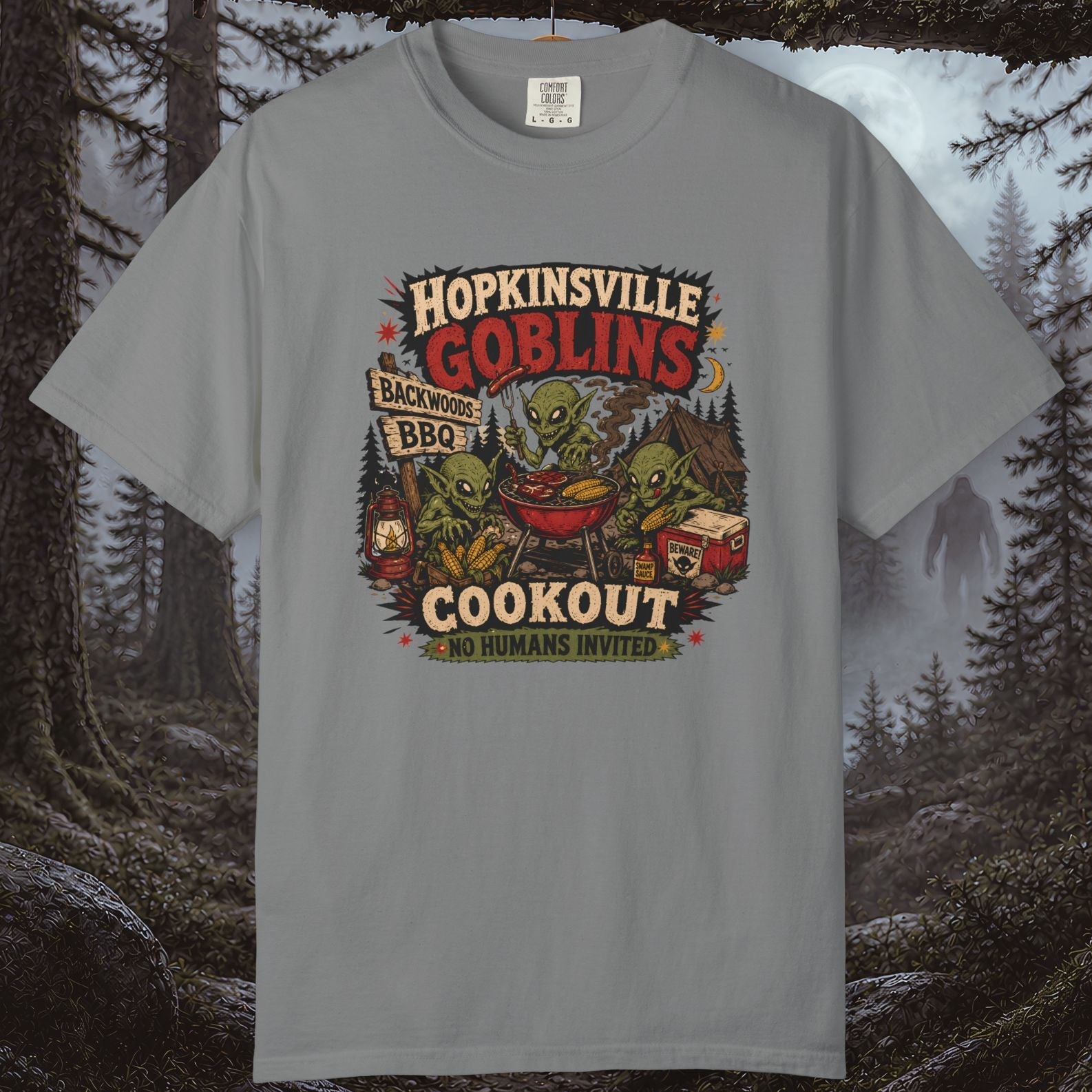 Hopkinsville Goblins Cookout T-Shirt