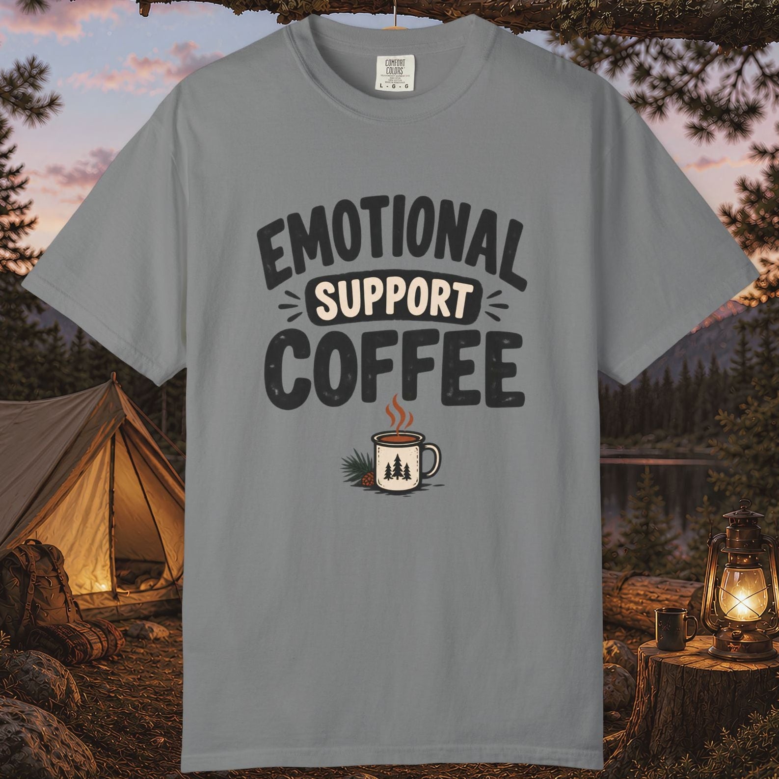 Emotional Support Coffee T-Shirt