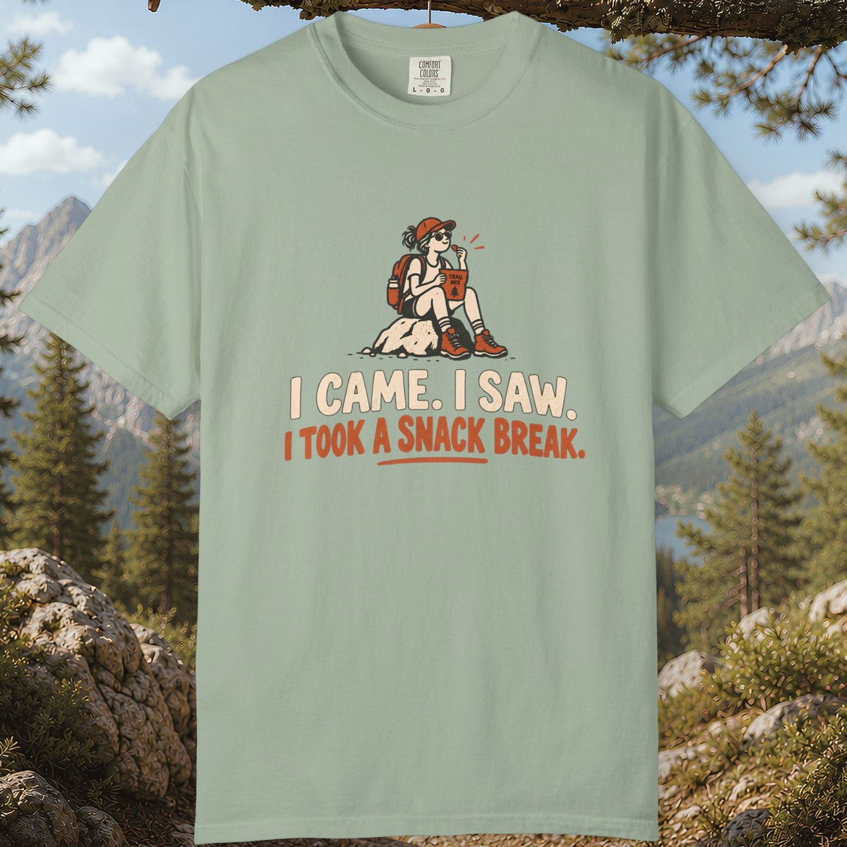 I Came, I Saw, I Took a Snack Break T-Shirt