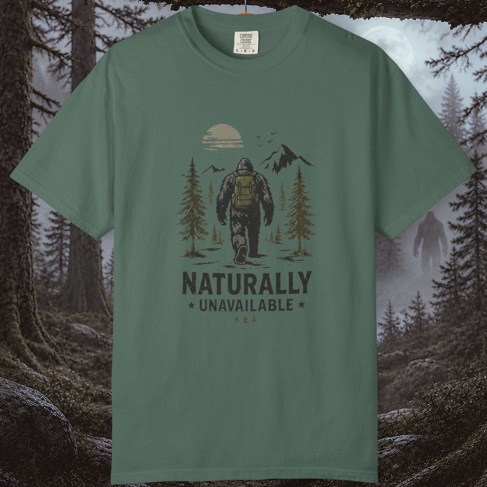 Naturally Unavailable Bigfoot T-Shirt
