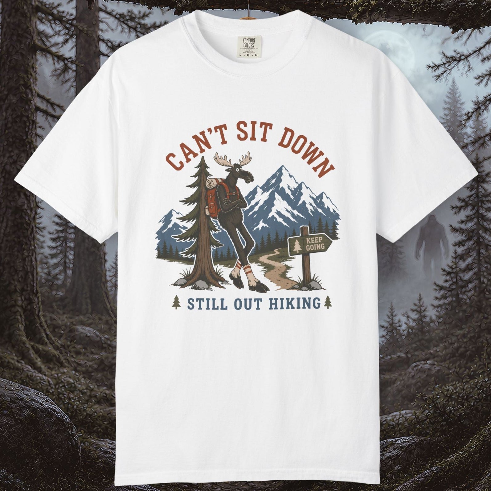 Hugag Can't Sit Down T-Shirt