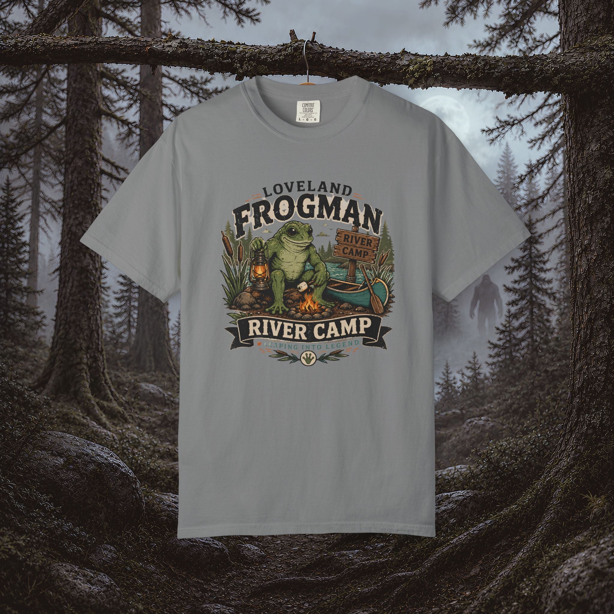 Loveland Frogman River Camp T-Shirt — Outdoor Graphic Tee