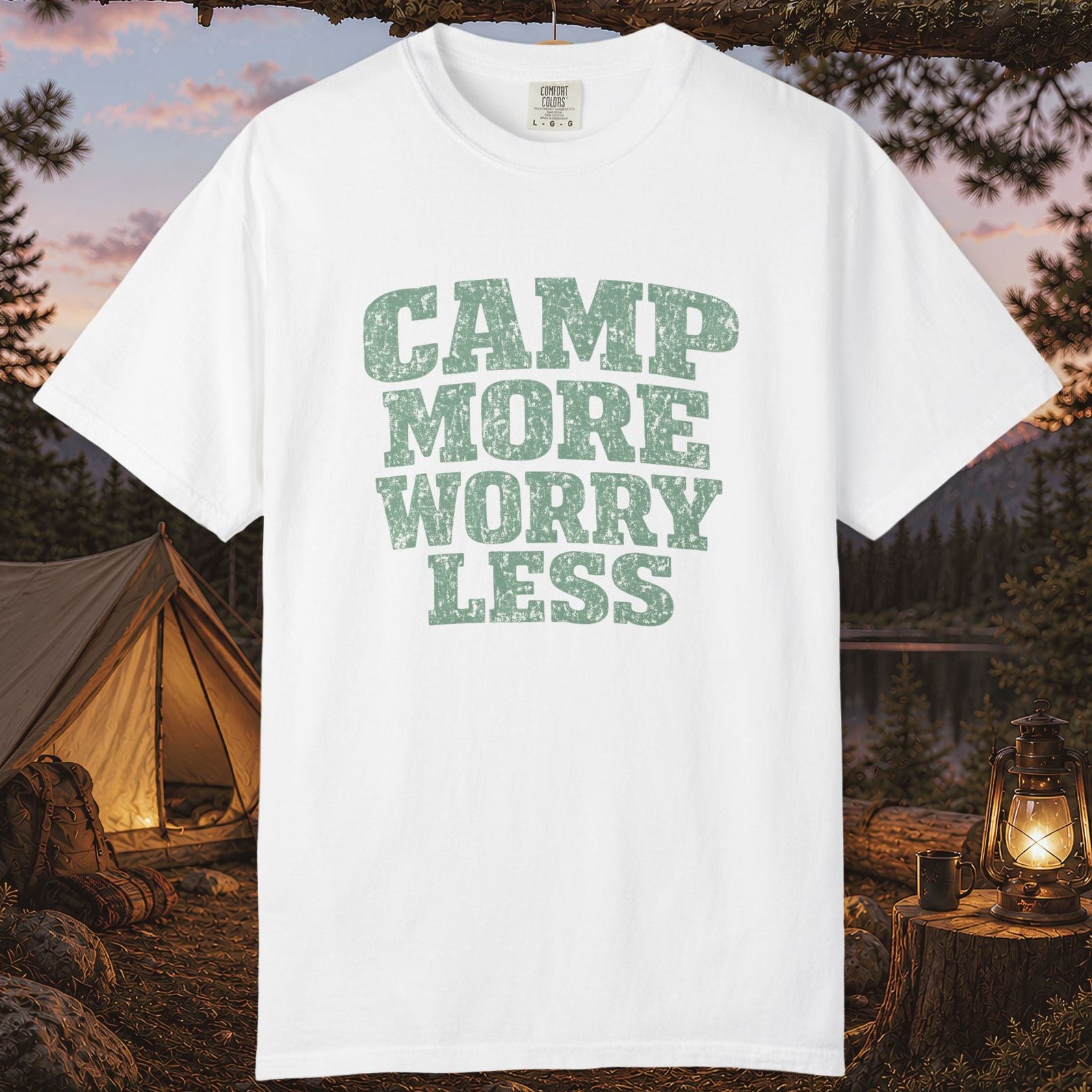 Camp More Worry Less T-Shirt