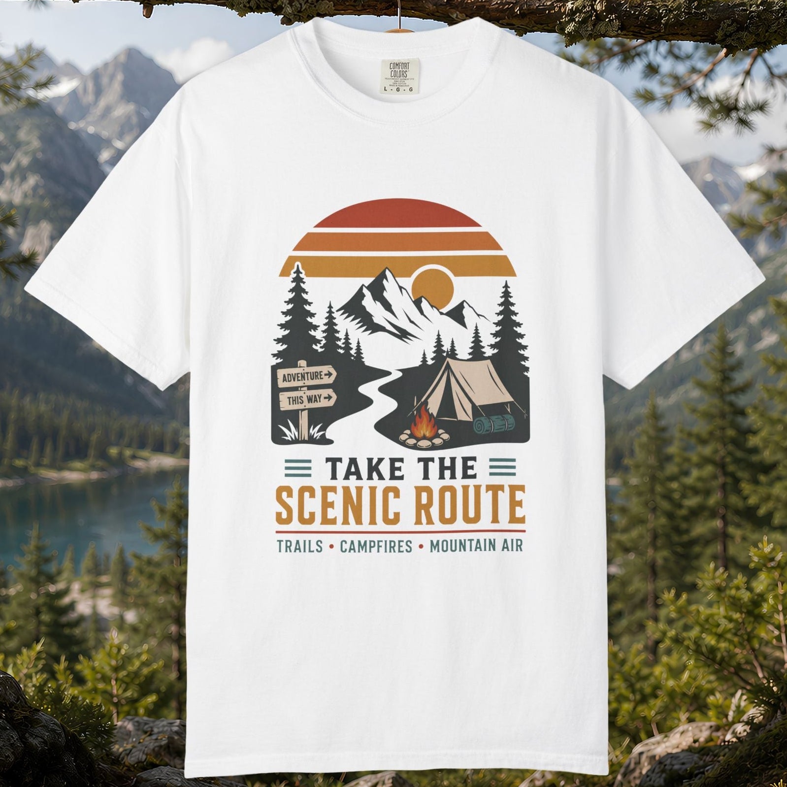 Scenic Route Camping T-Shirt
