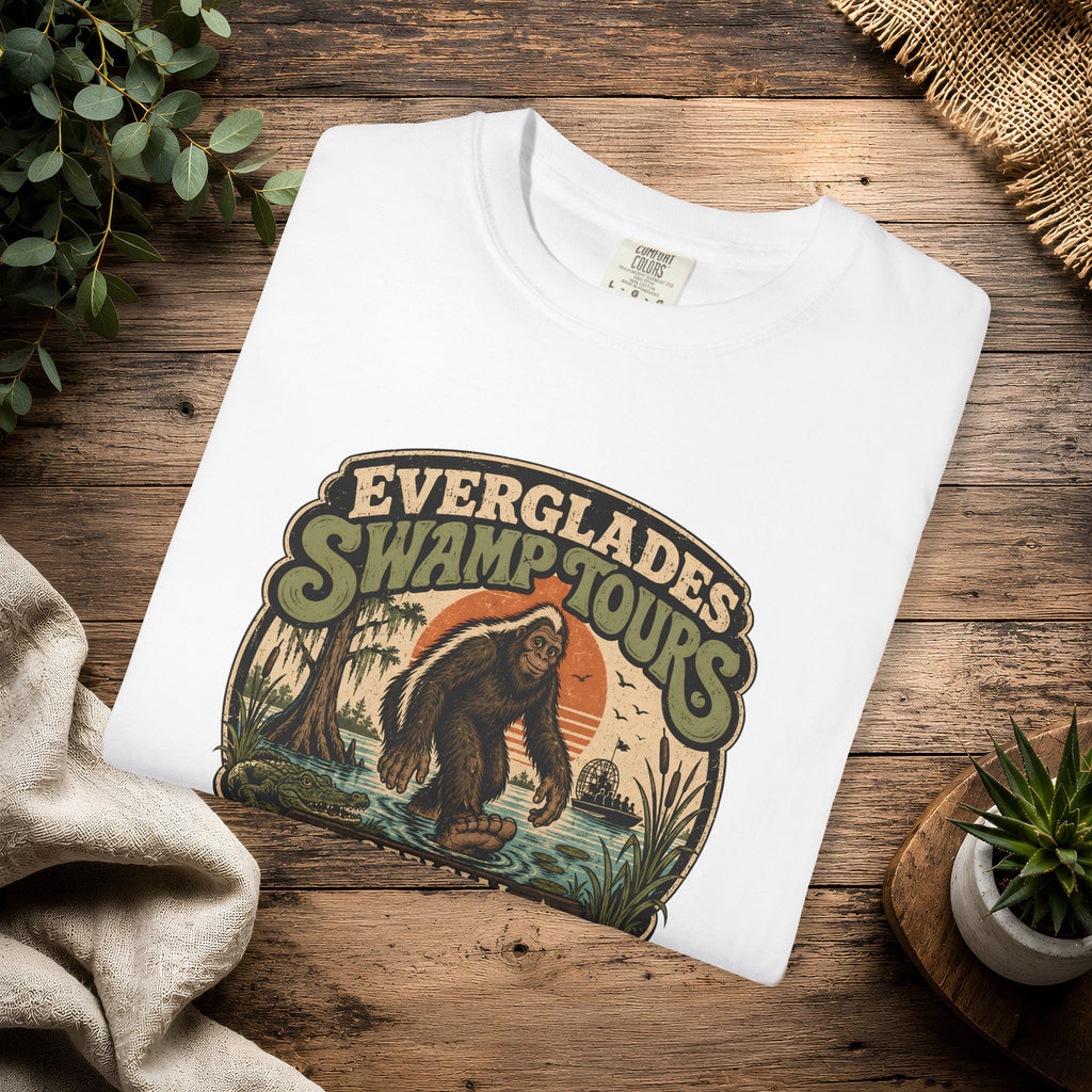 Everglades Swamp Tours T‑Shirt — Official Skunk Ape Vintage Graphic