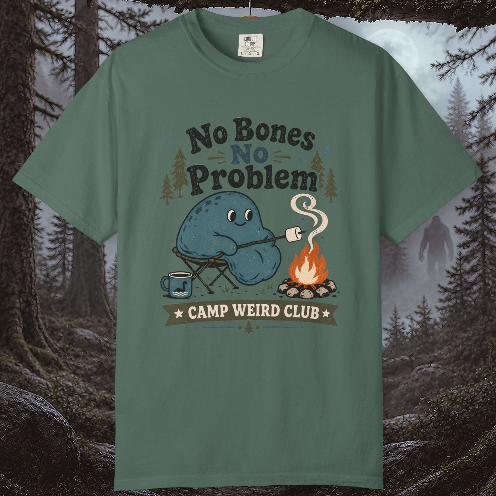 No Bones No Problem Kinderhook Blob T-Shirt
