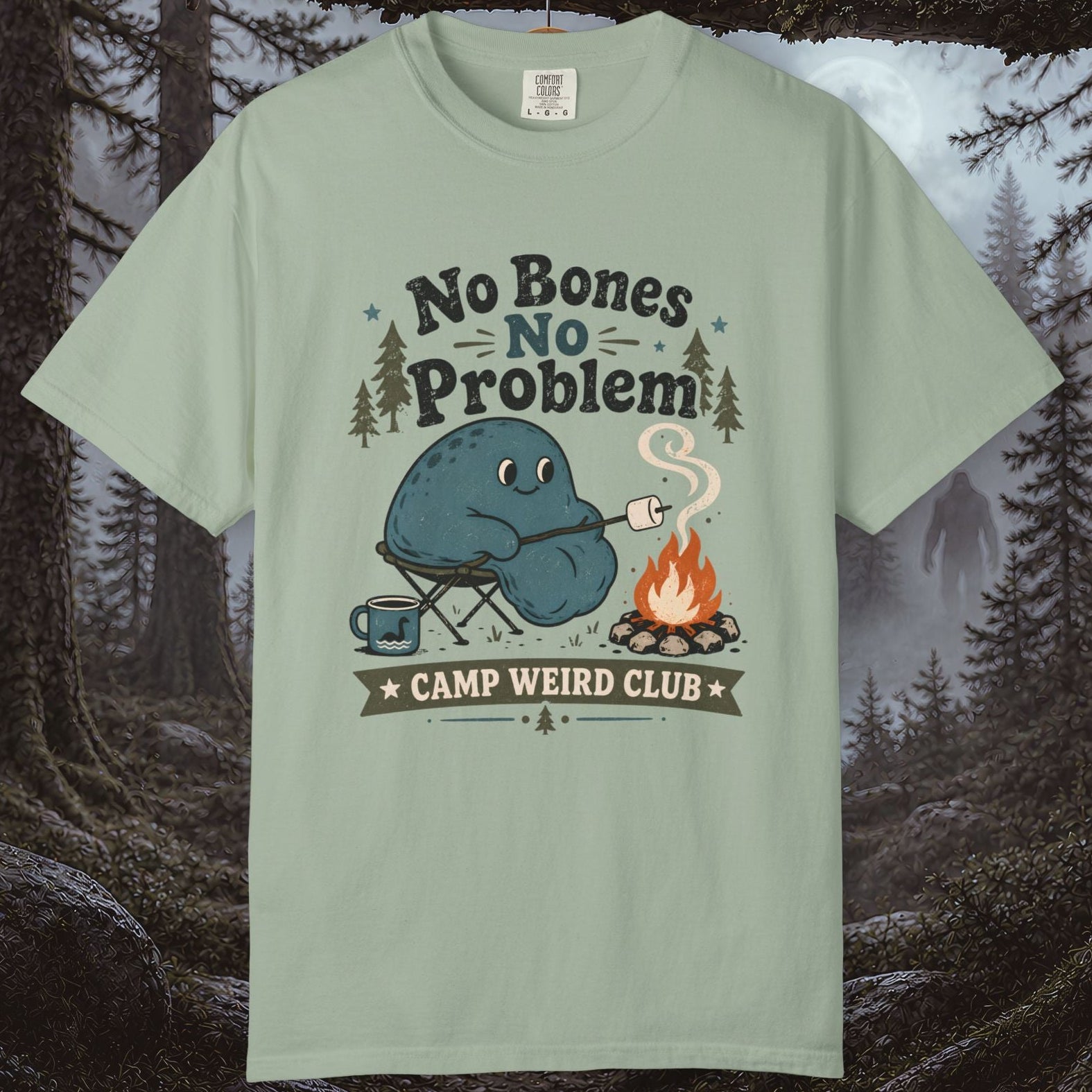 No Bones No Problem Kinderhook Blob T-Shirt