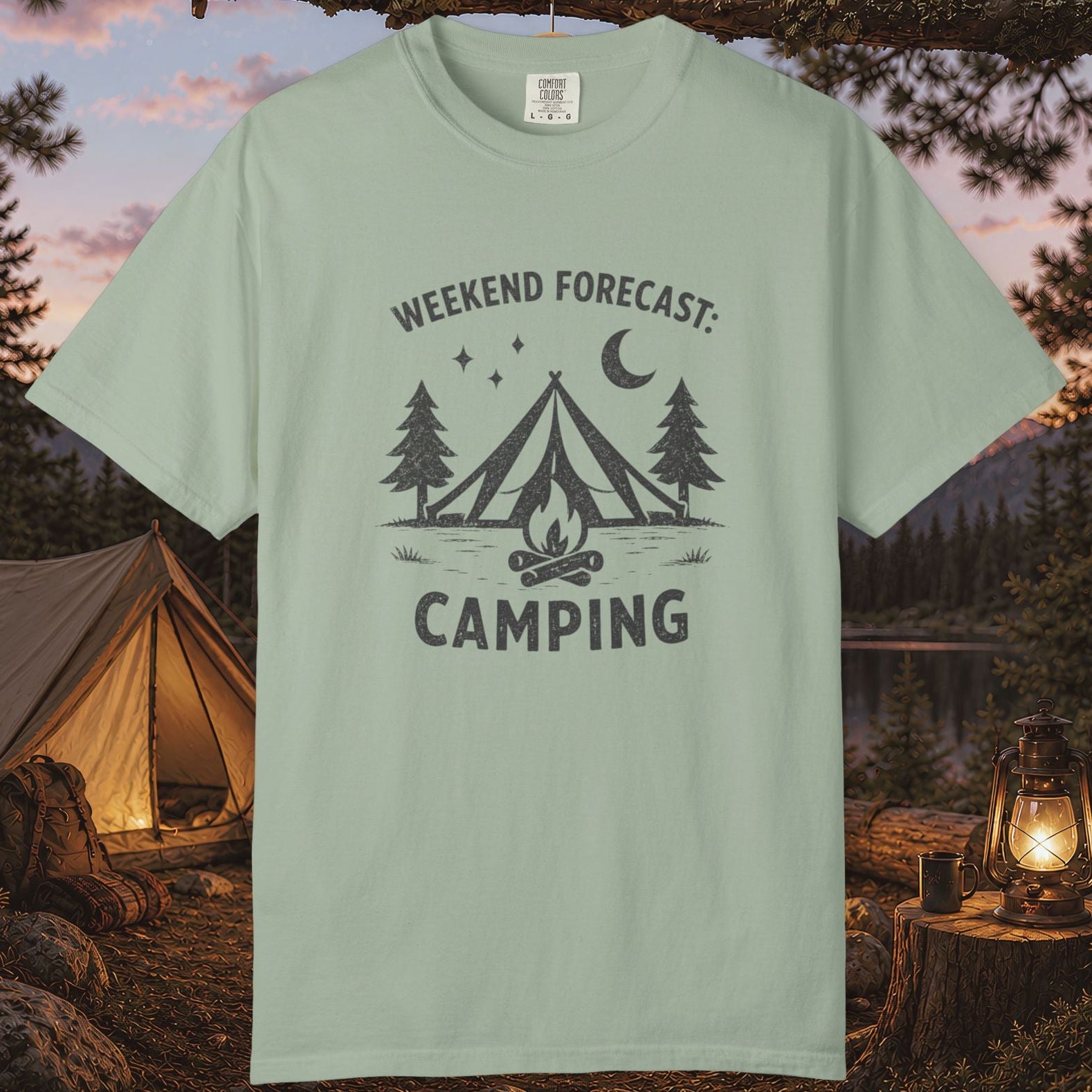 Weekend Forecast: Camping T-Shirt