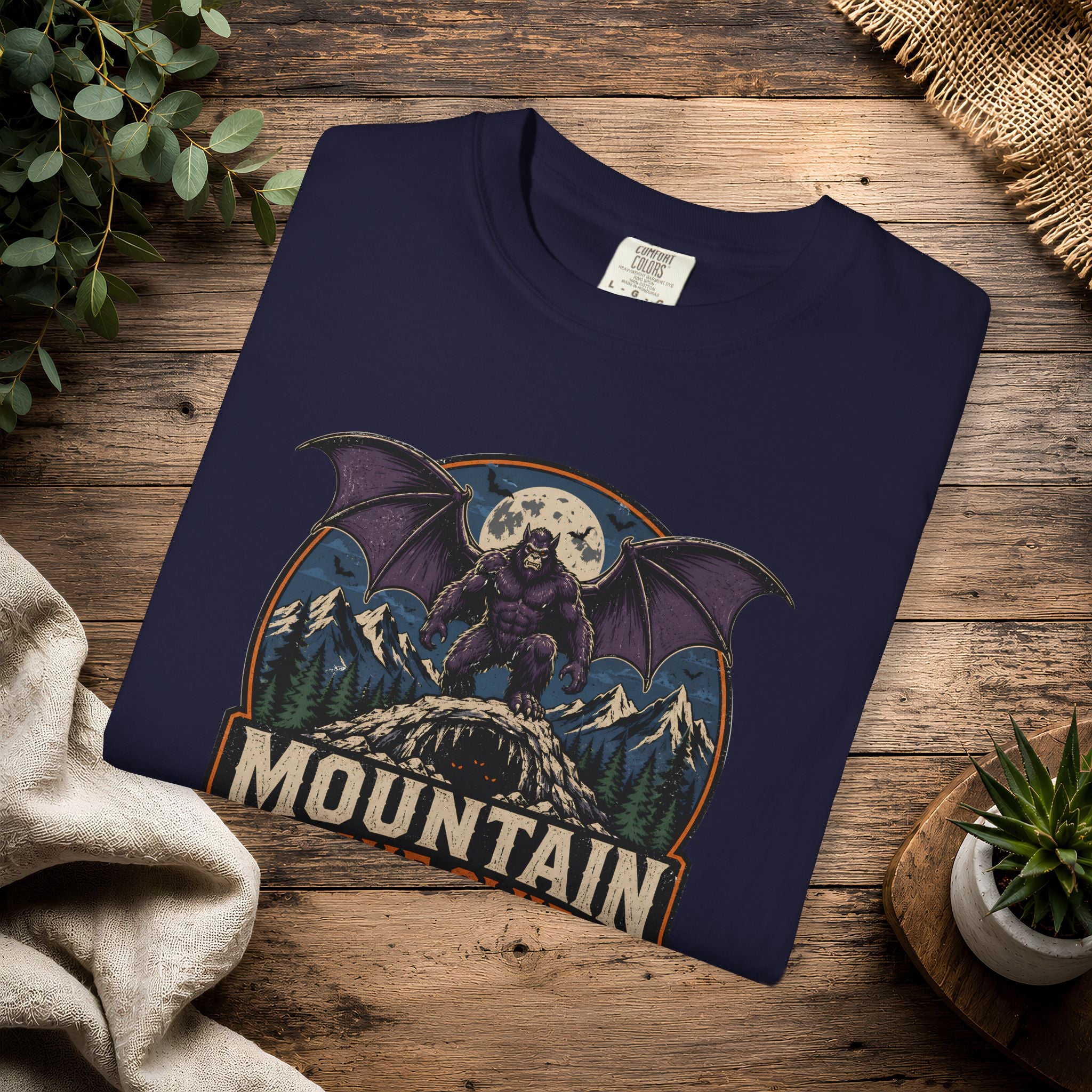 Batsquatch Mountain Cave Club Tee — Vintage Adventure T-Shirt