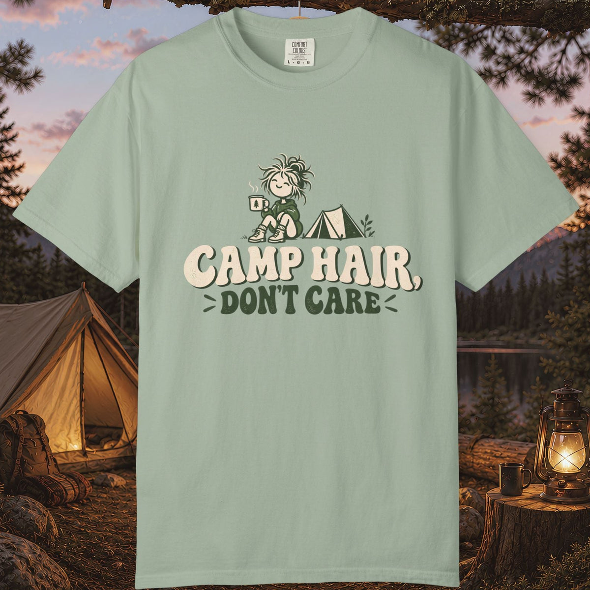 Camp Hair Don't Care T-Shirt