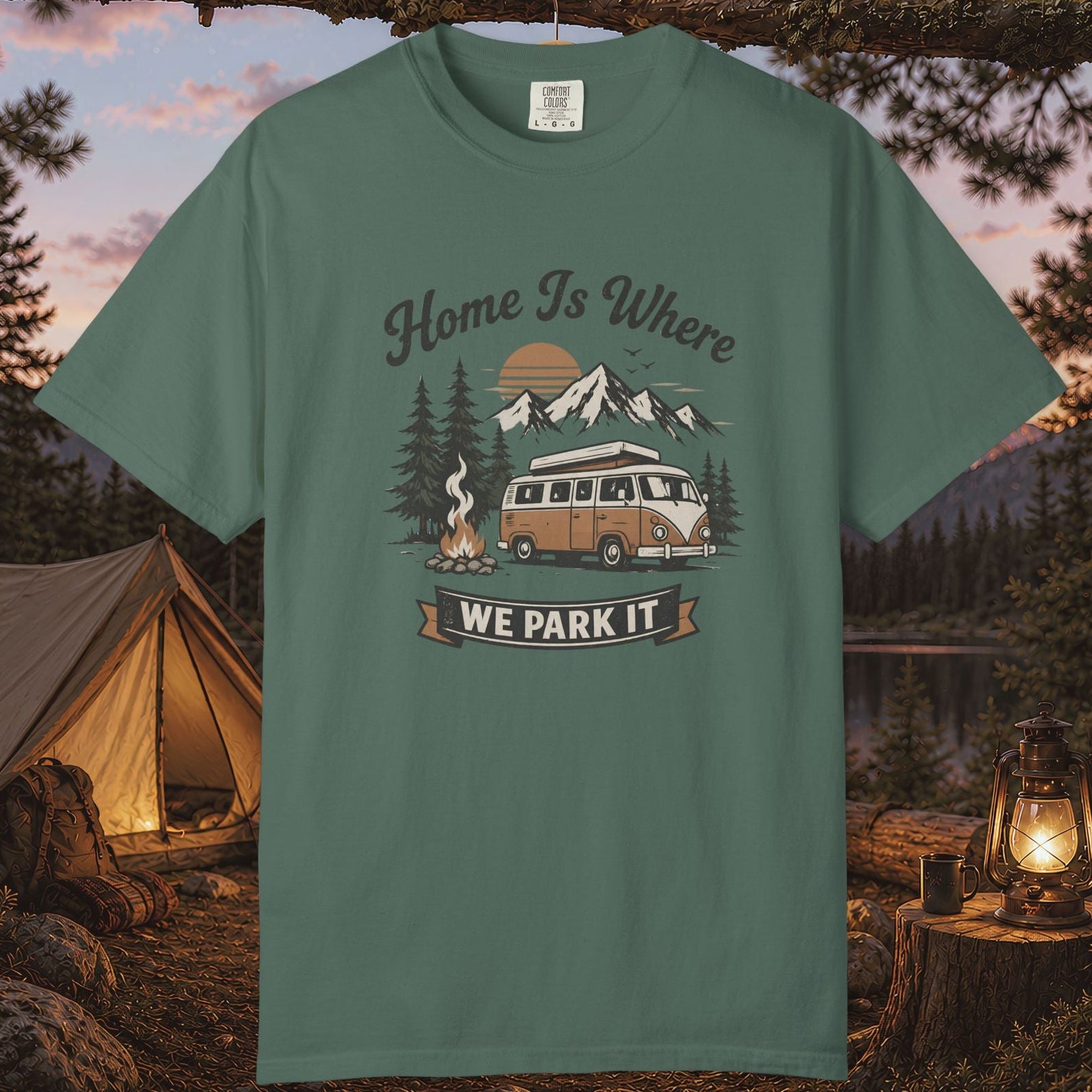 Home Is Where We Park It T-Shirt