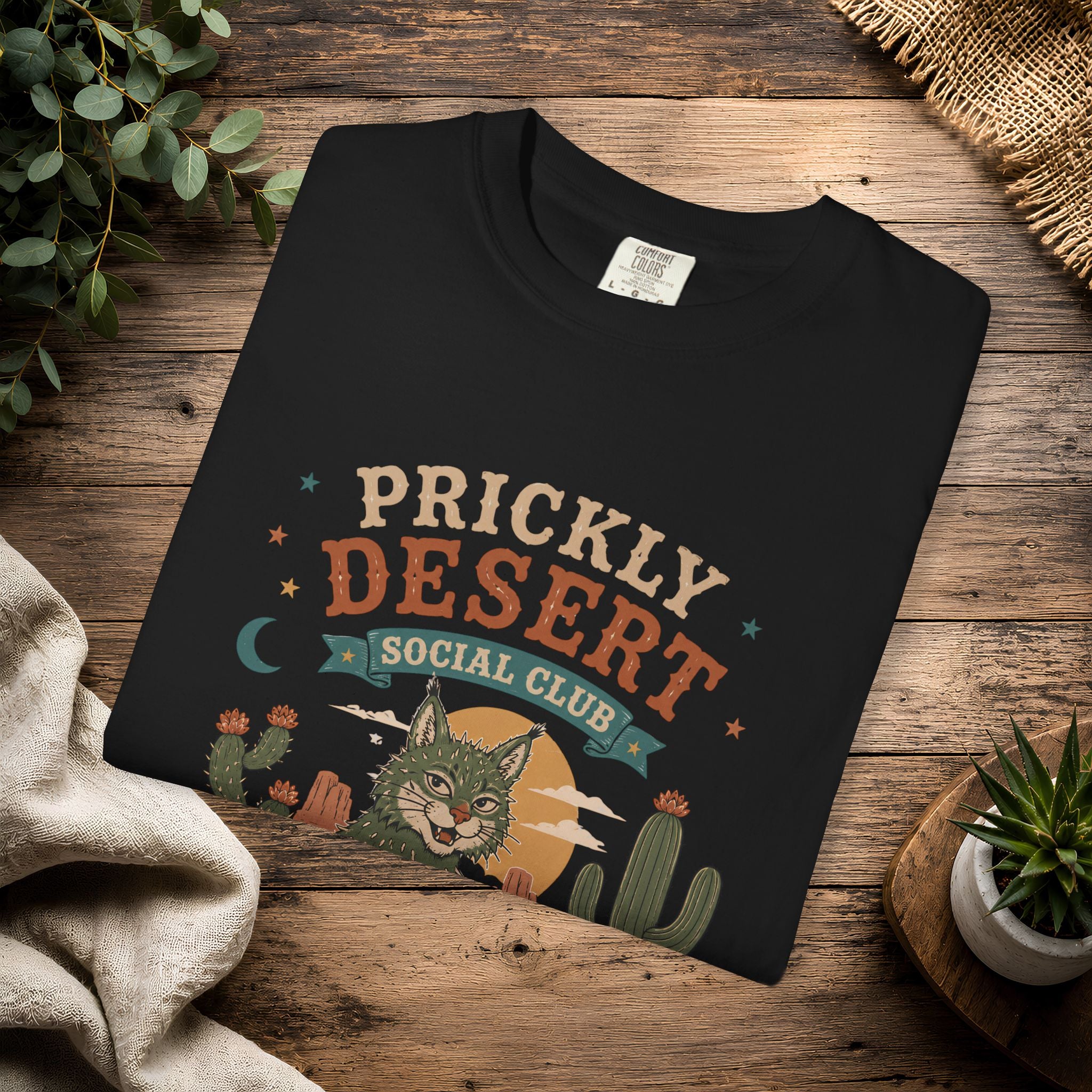 Cactus Cat Prickly Desert T-Shirt