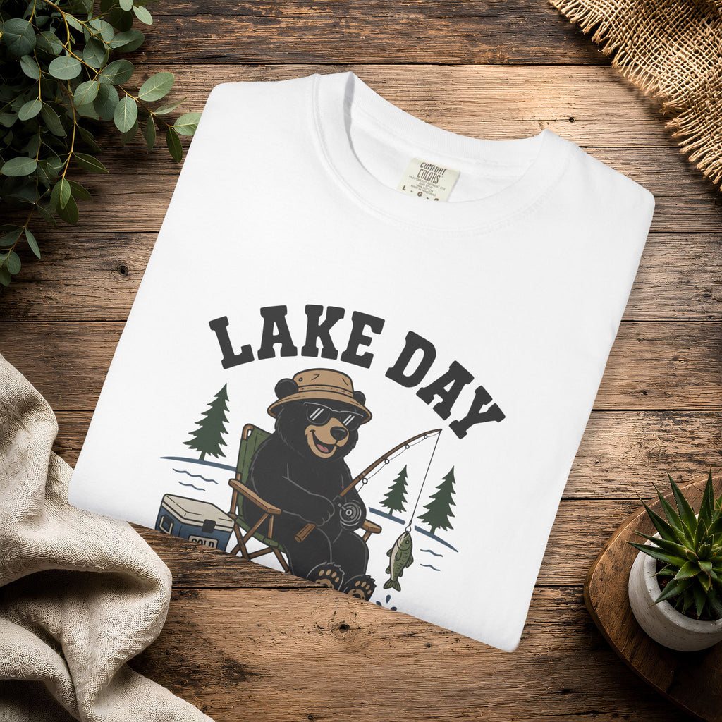 Lake Day Supervisor T-Shirt — Funny Camping & Fishing Shirt