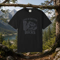 Life Is Better on the Rocks Mountain T-Shirt - Climbing Tee