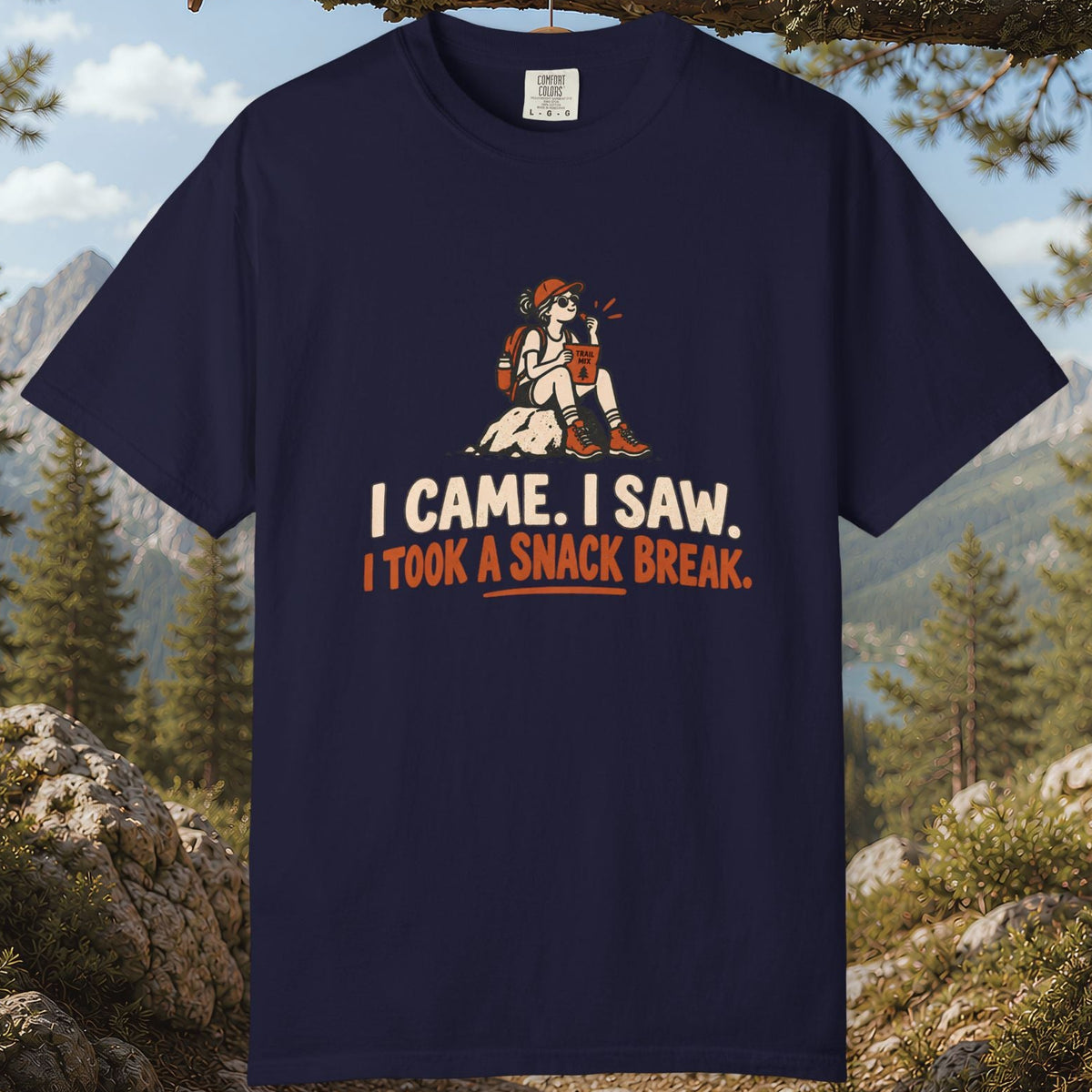 I Came, I Saw, I Took a Snack Break T-Shirt
