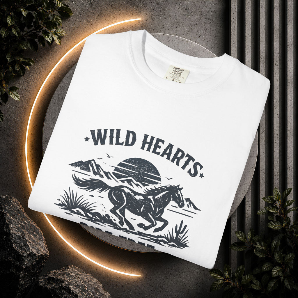 Wild Hearts Ride Free T-Shirt – Vintage Horseback Adventure Tee