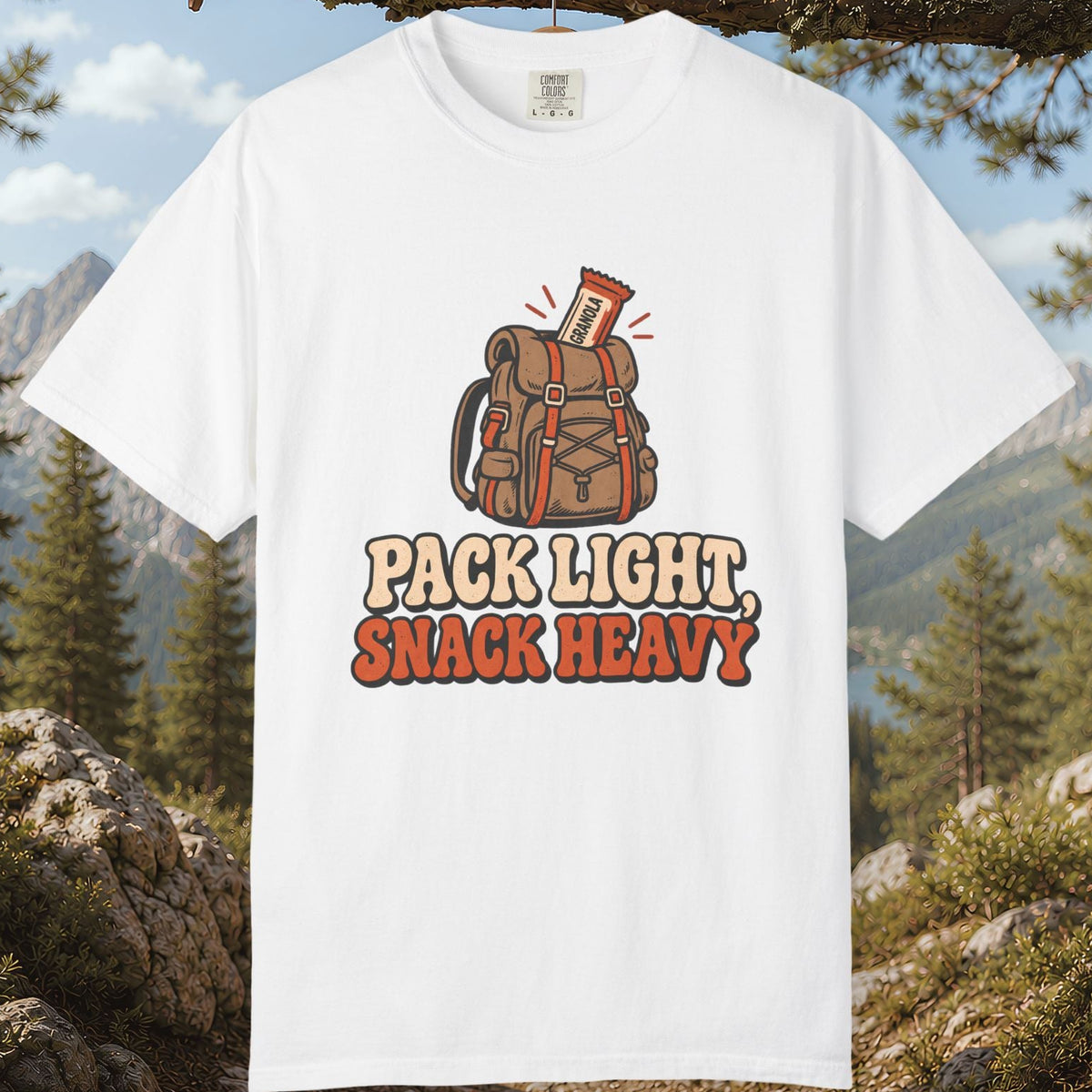 Pack Light, Snack Heavy T-Shirt