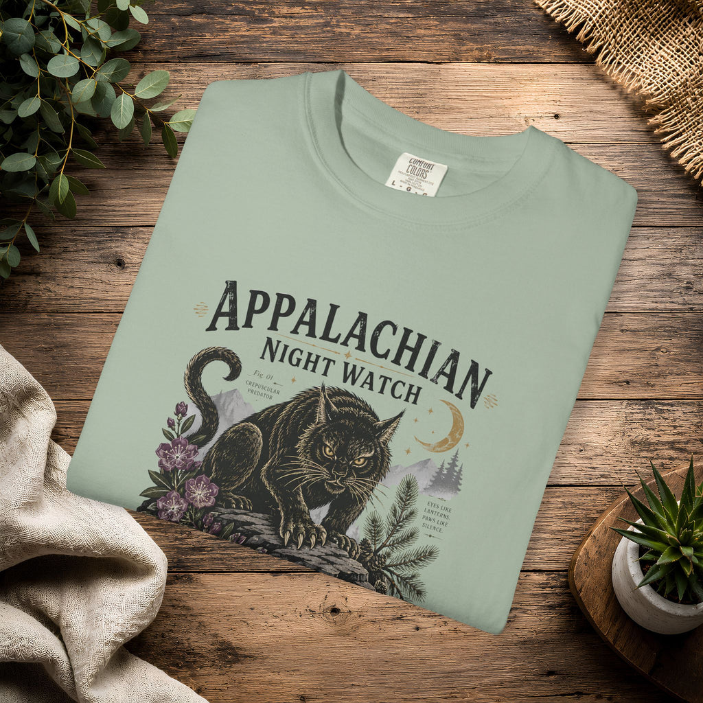 Appalachian Night Watch Wampus Cat T-Shirt