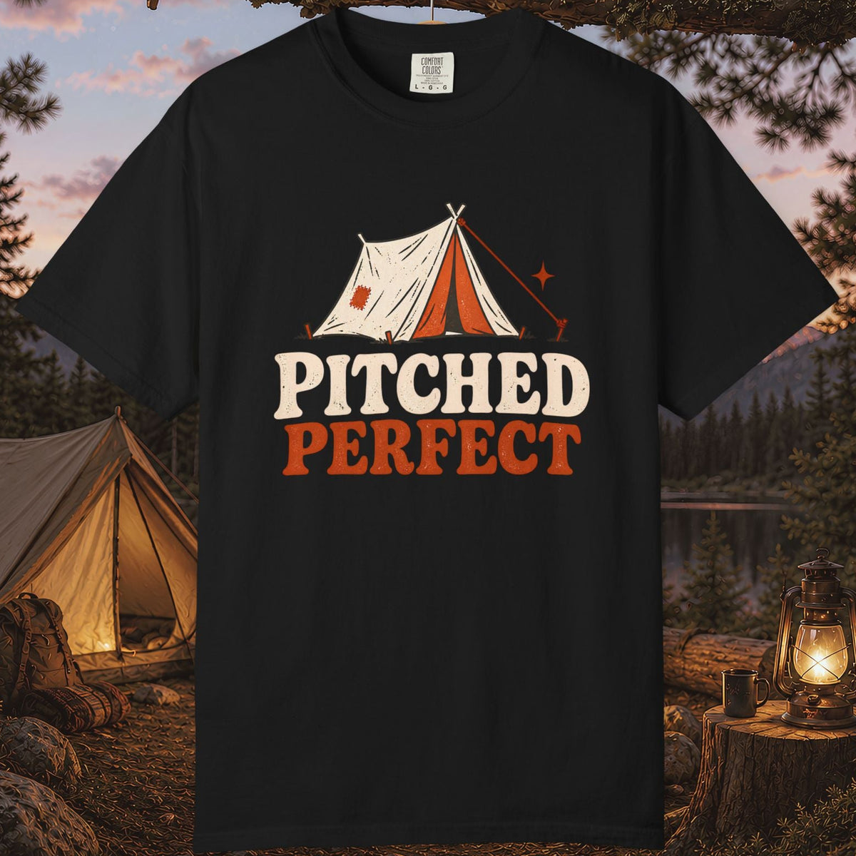 Pitched Perfect Camping T-Shirt