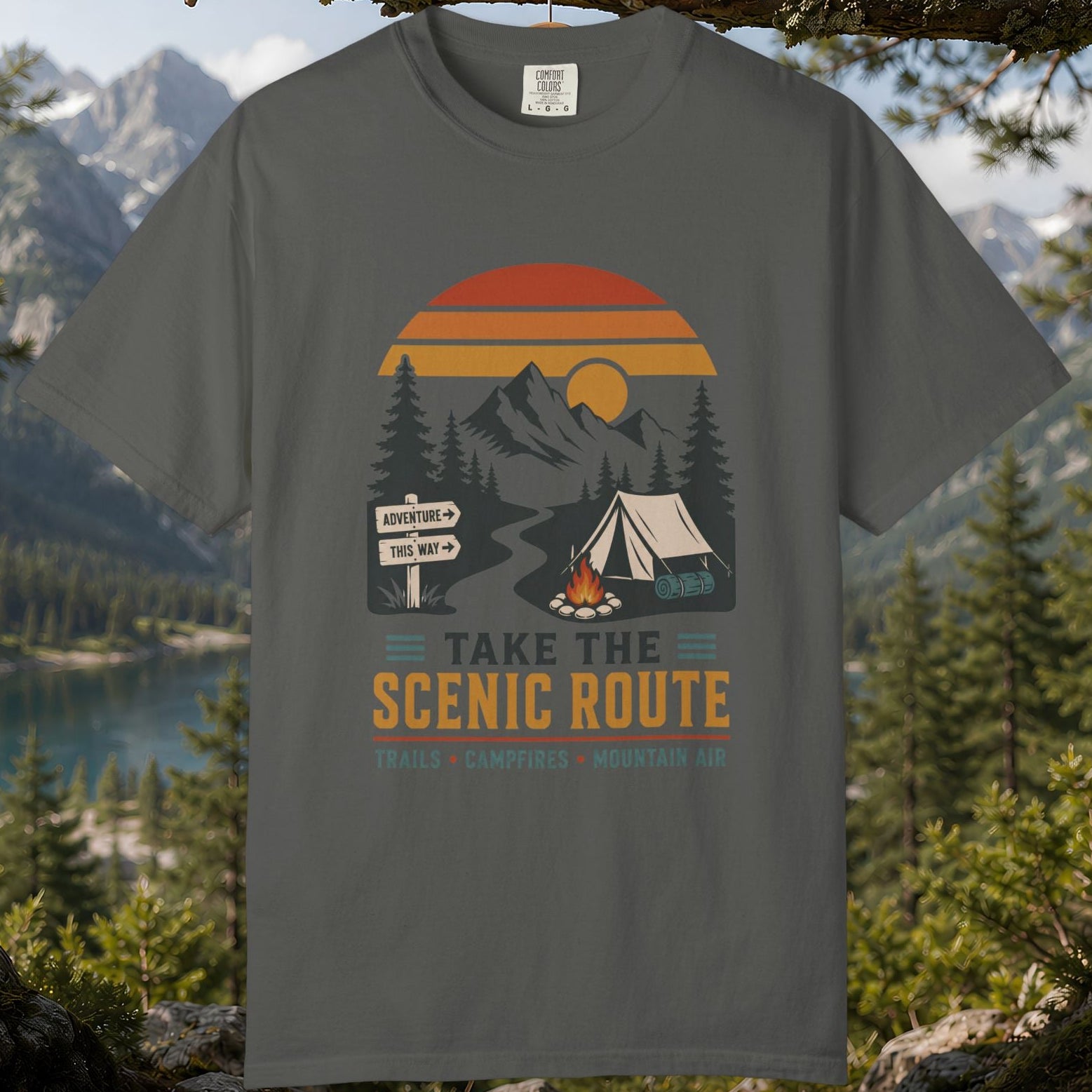Scenic Route Camping T-Shirt