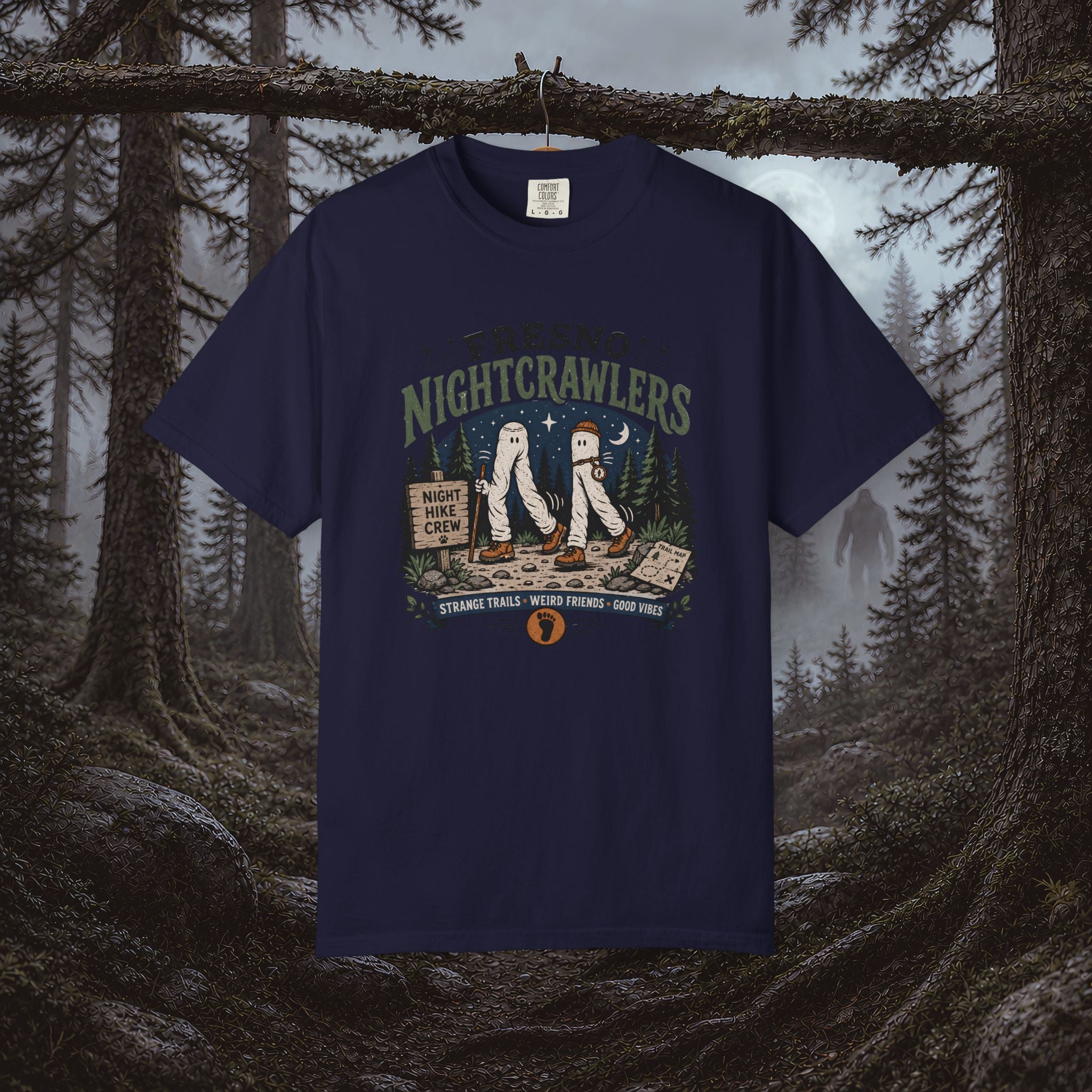 Fresno Nightcrawlers Vintage Outdoor T-Shirt