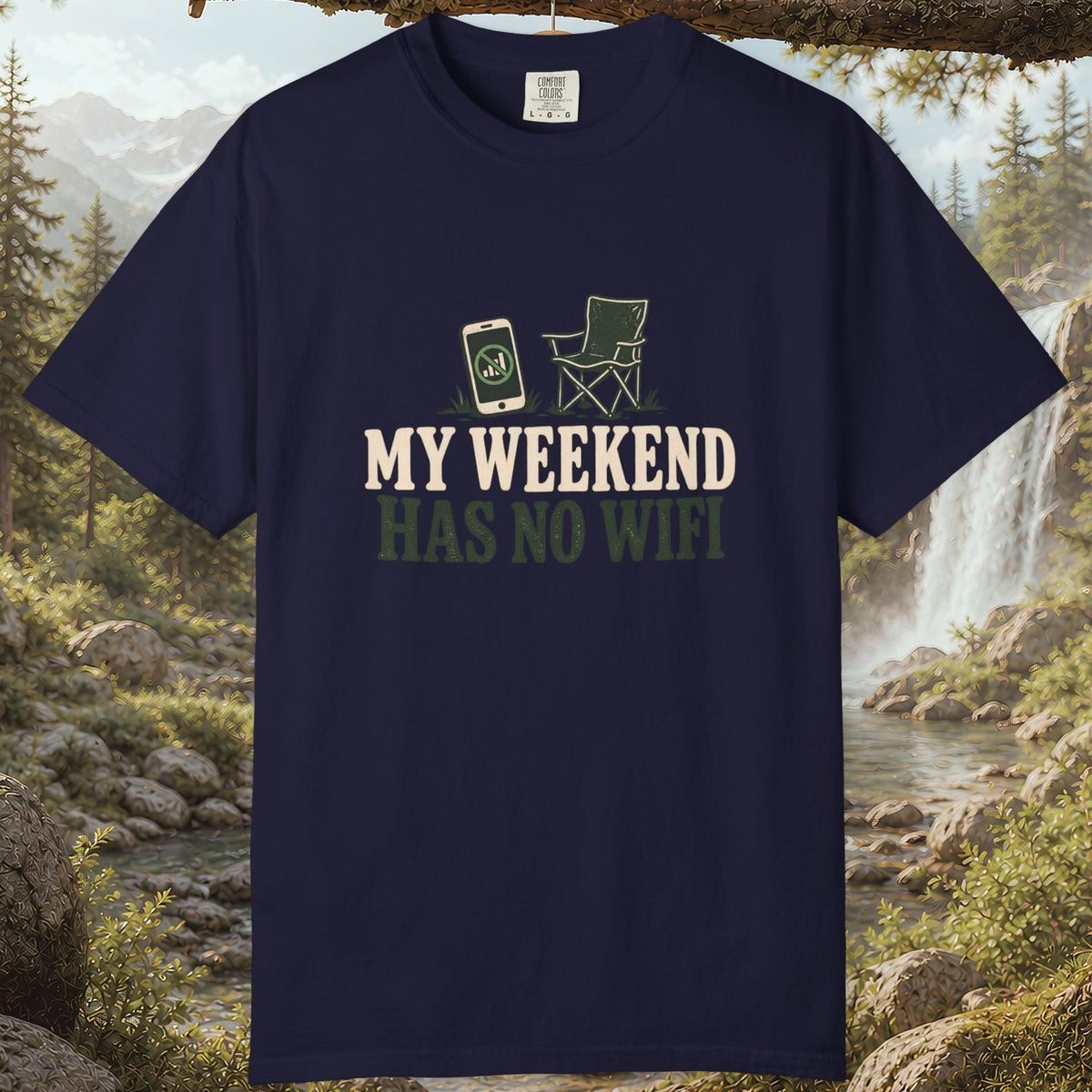 My Weekend Has No WiFi T-Shirt