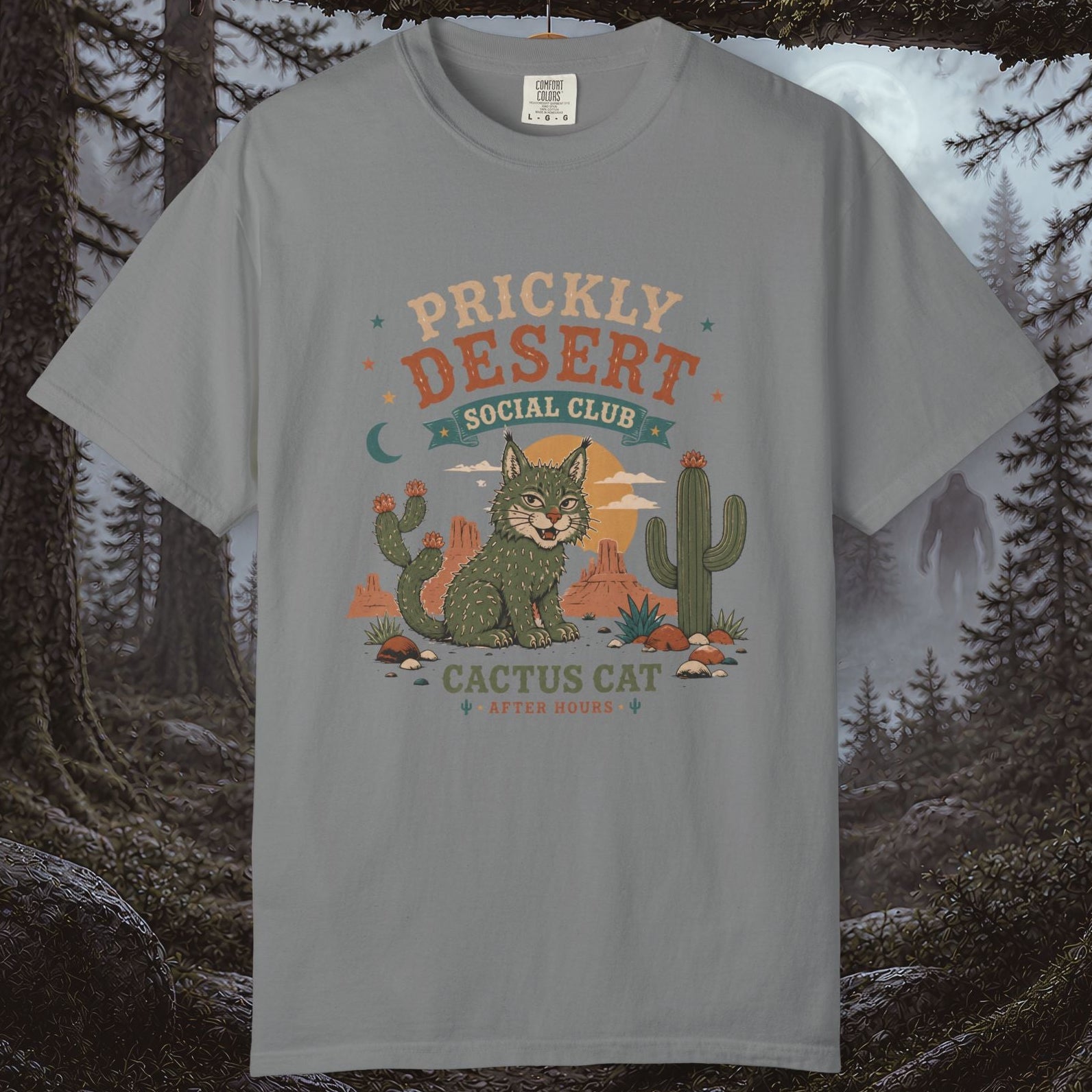 Cactus Cat Prickly Desert T-Shirt